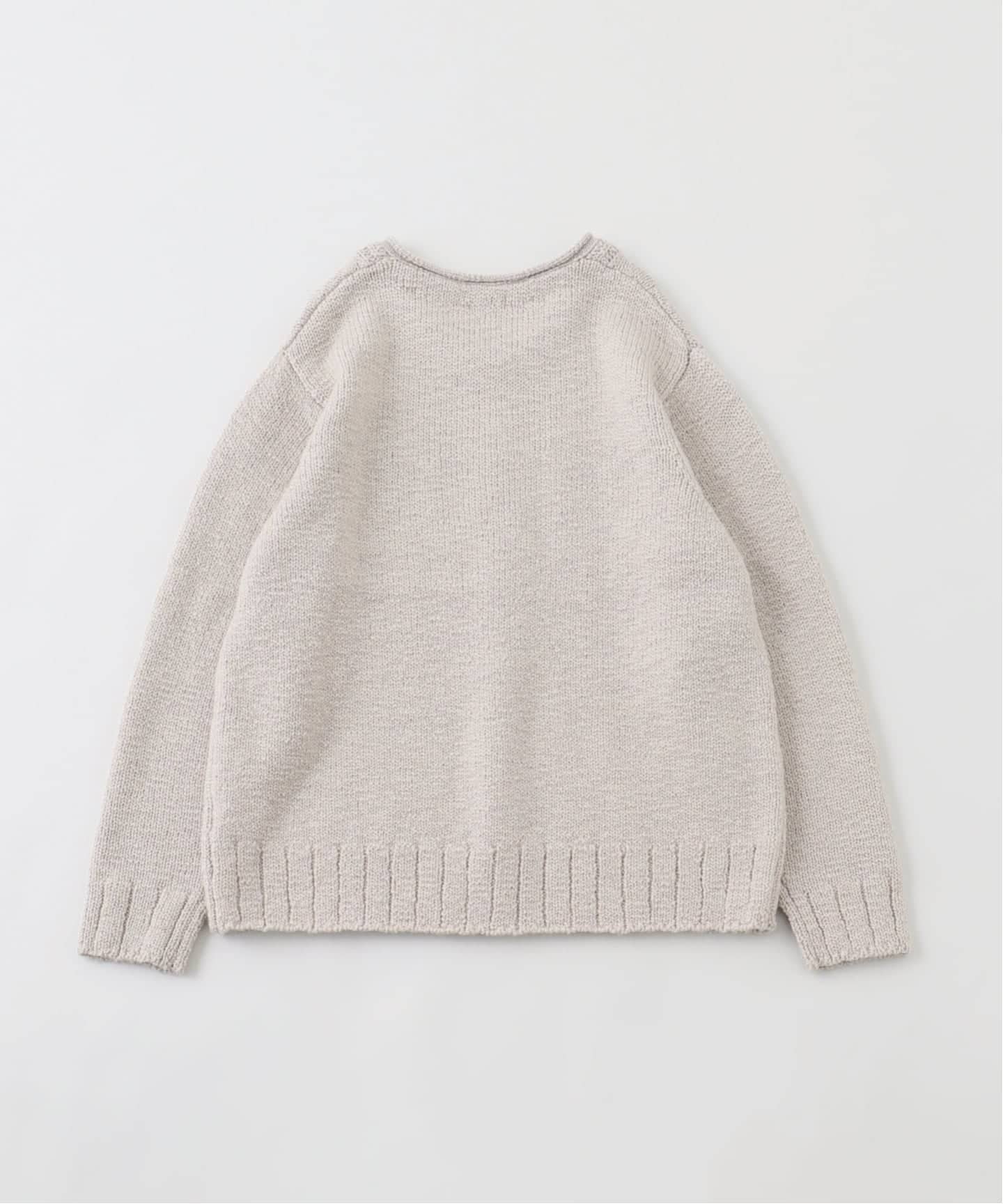 ETS.MATERIAUX(マテリオ) スラブ Vニット（ニット／セーター