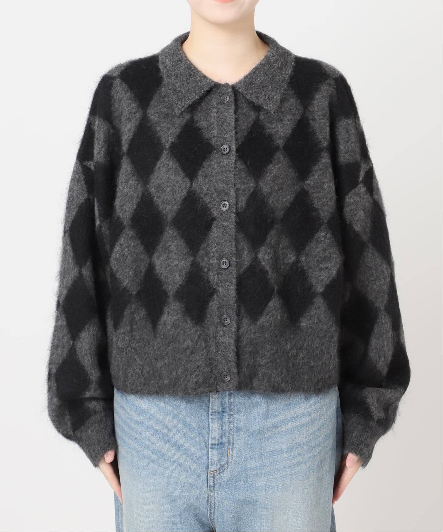 アーガイルニットカーディガン（カーディガン）｜JOURNAL STANDARD L