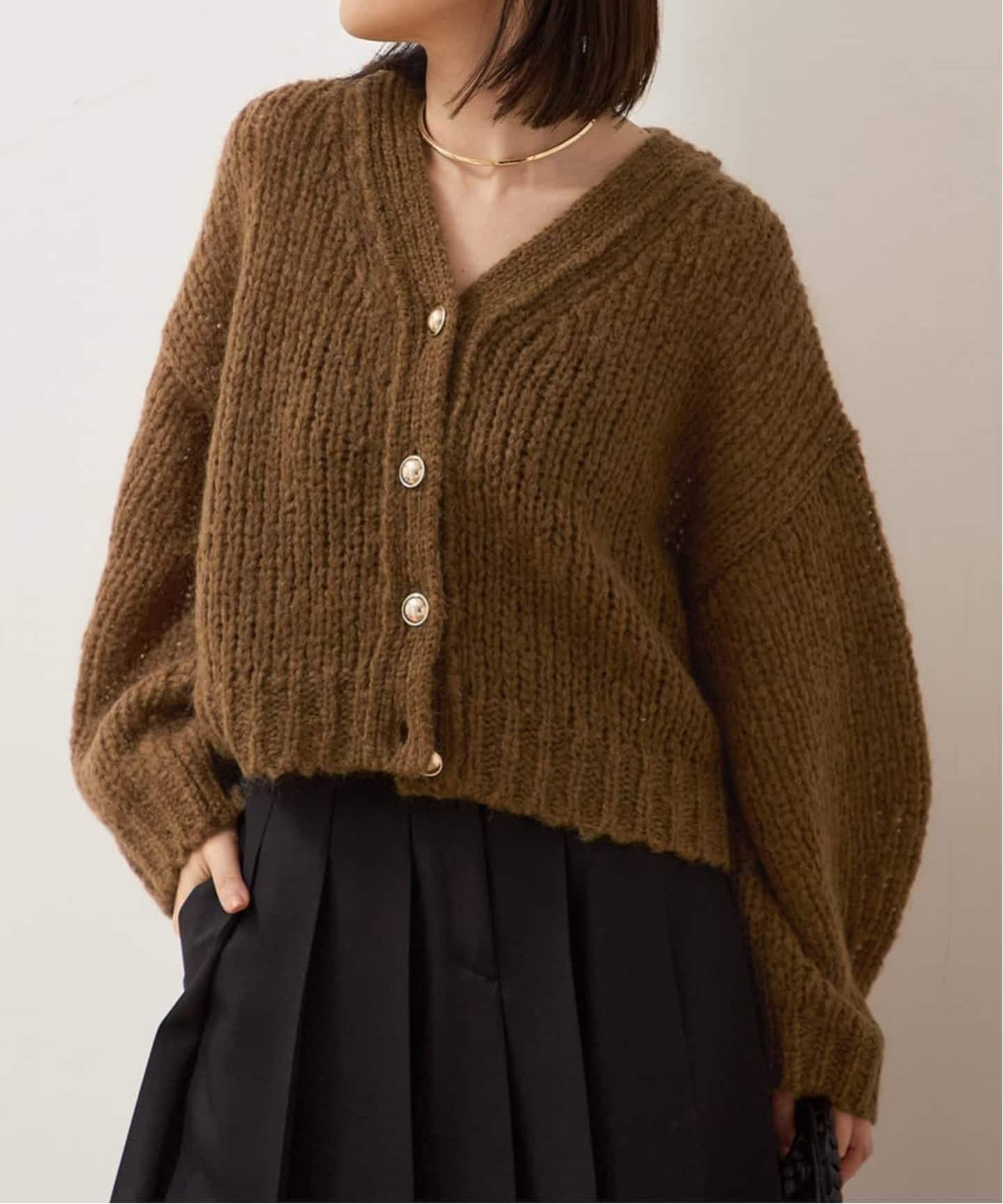 AMYRIS Vネックカーディガン（カーディガン）｜JOURNAL STANDARD L