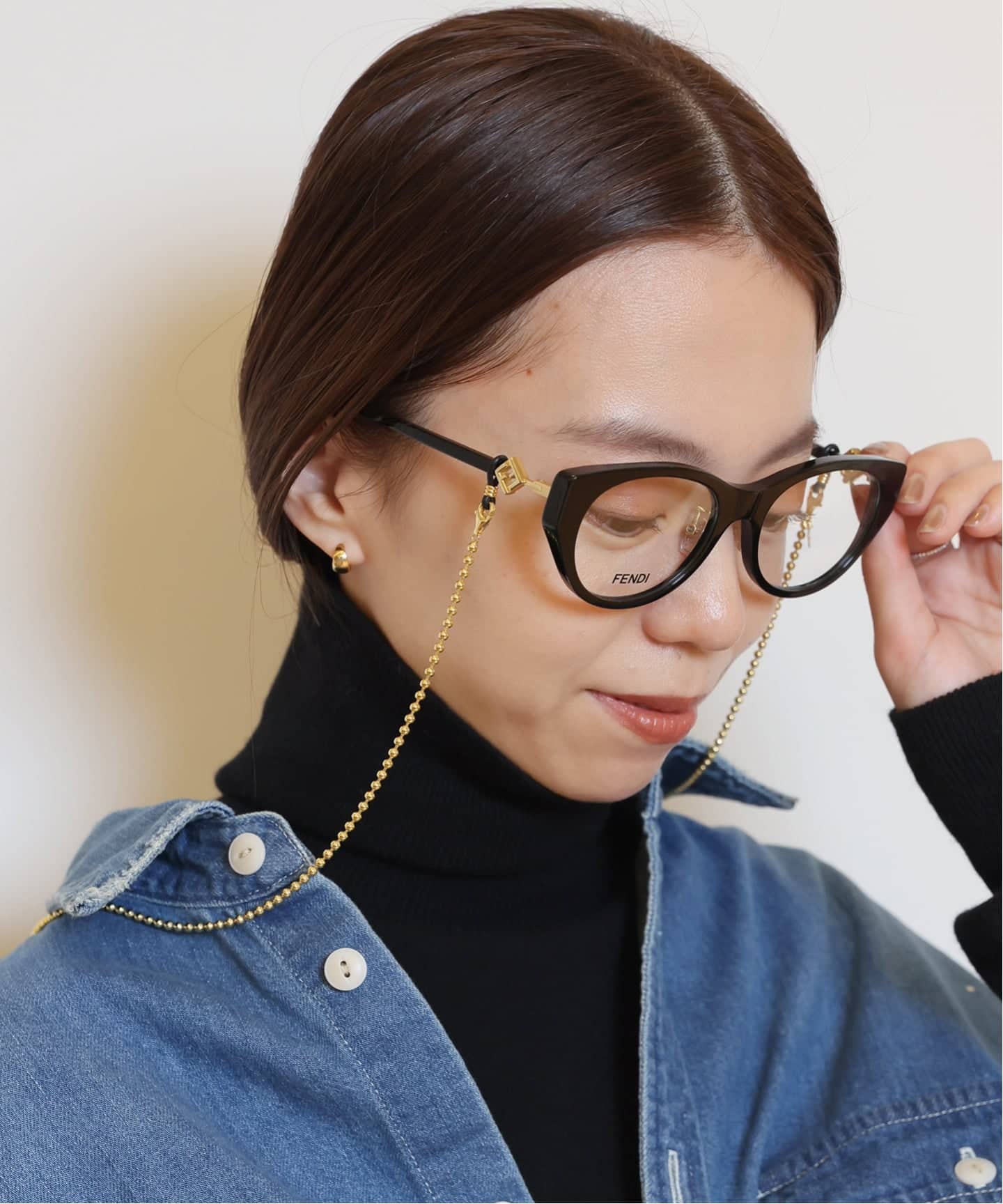 HANDLY APPARELS/ハンドリー アパレルズ】ball メガネチェーン（メガネ