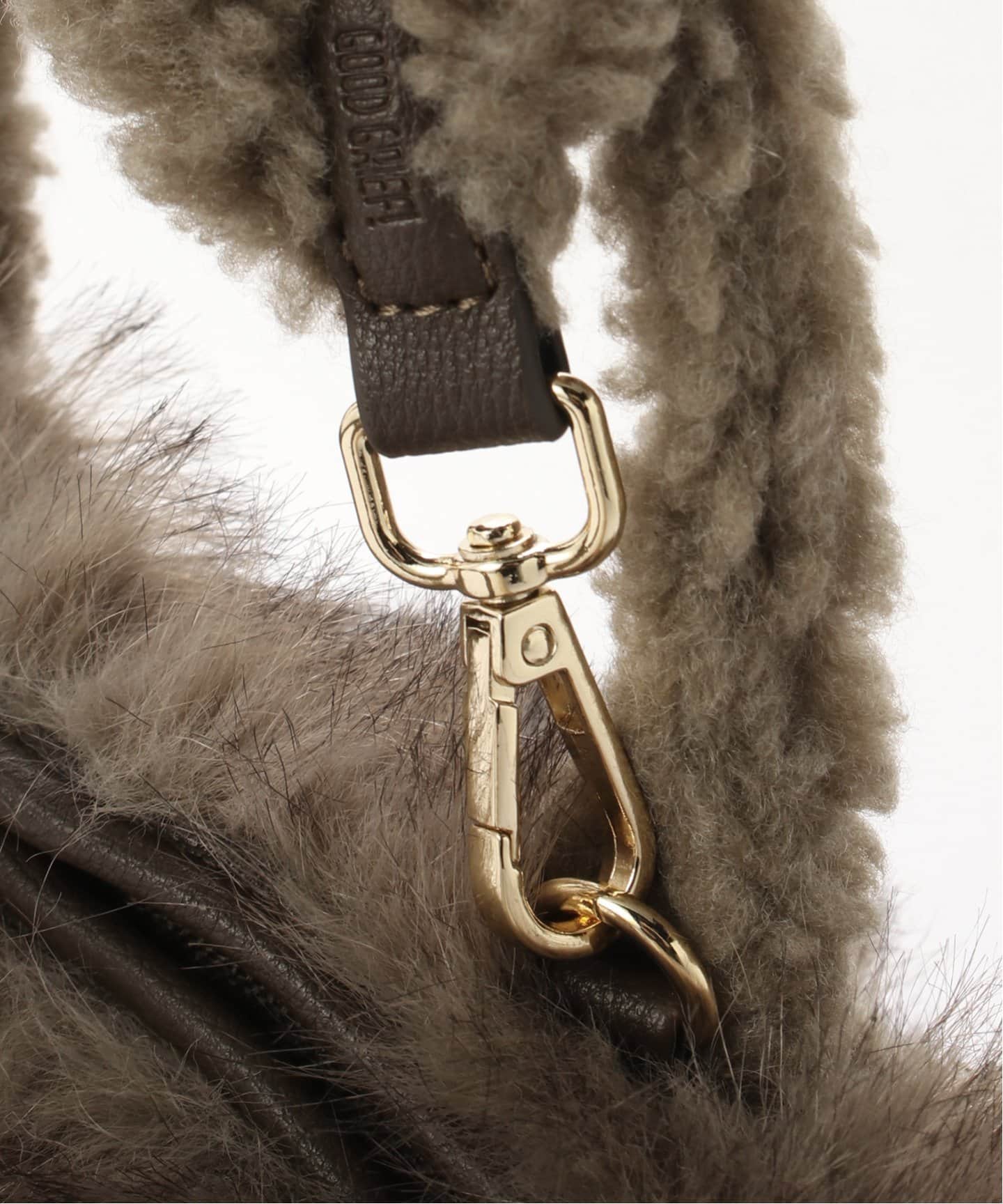 GOOD GRIEF!/グッド グリーフ】 GCA EMB FAUX FUR PINT TOTE（その他