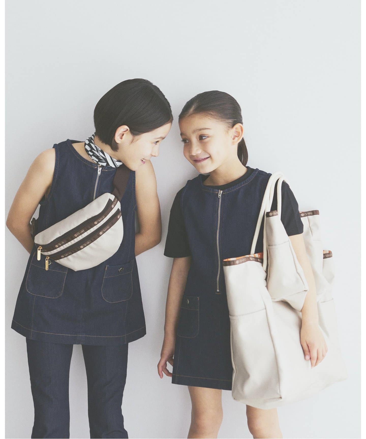 LeSportsac/レスポートサック × IENA ENFANT Medium 2 Way Tote