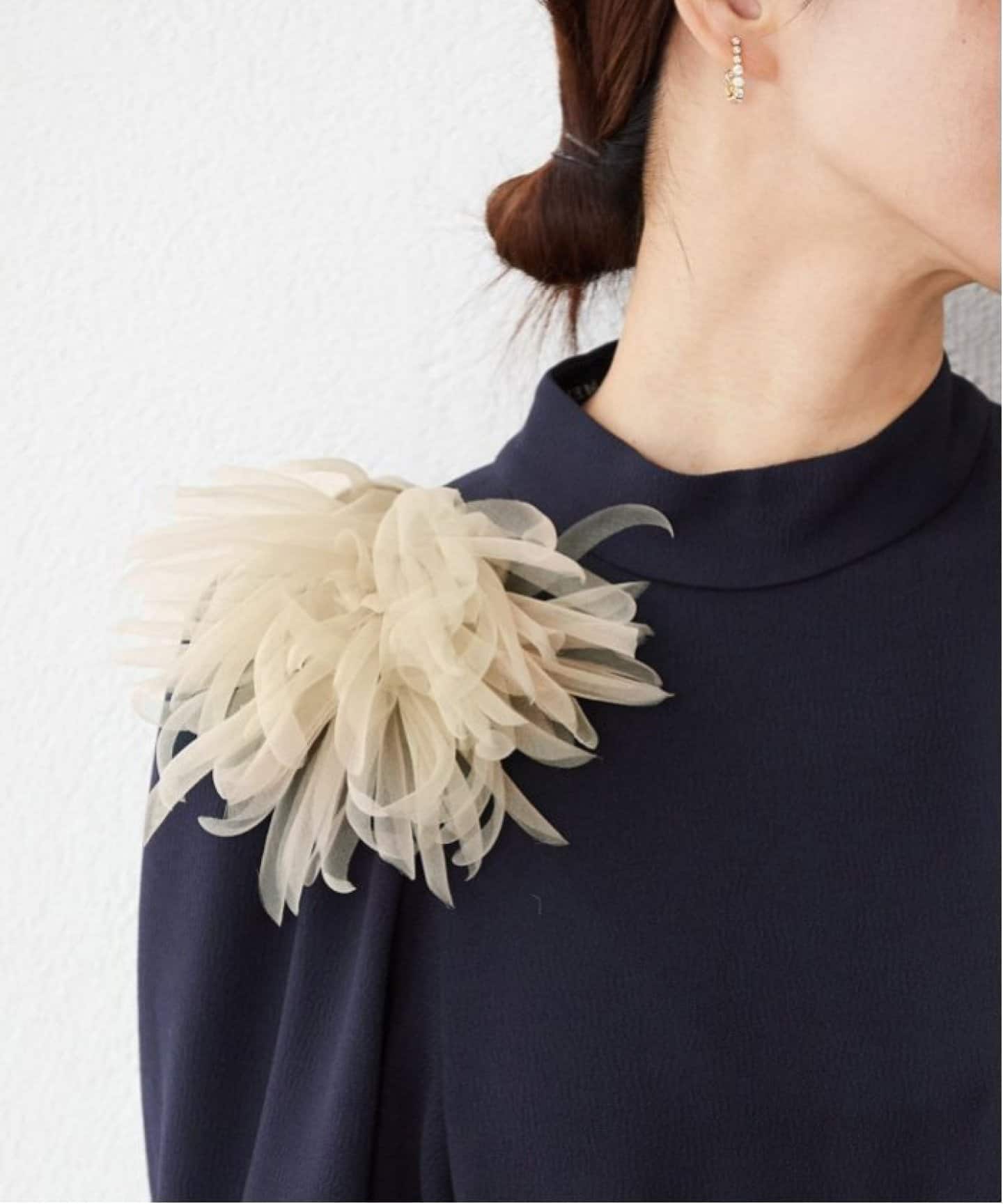 追加2》シルクオーガンジーコサージュ（コサージュ）｜VERMEIL par