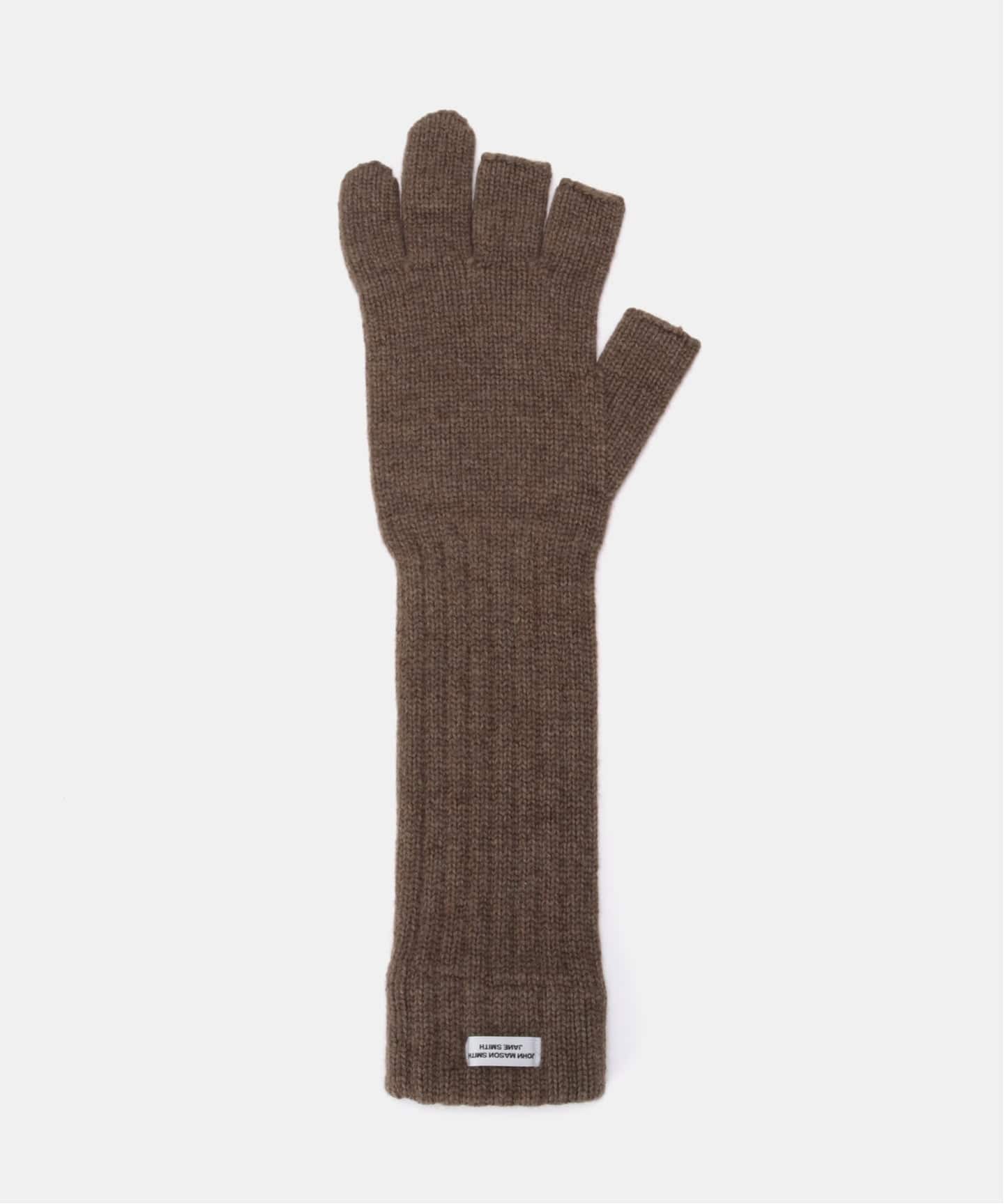 JANE SMITH 5G THREE FINGERLESS KNIT GLOVES（手袋）｜BOICE FROM