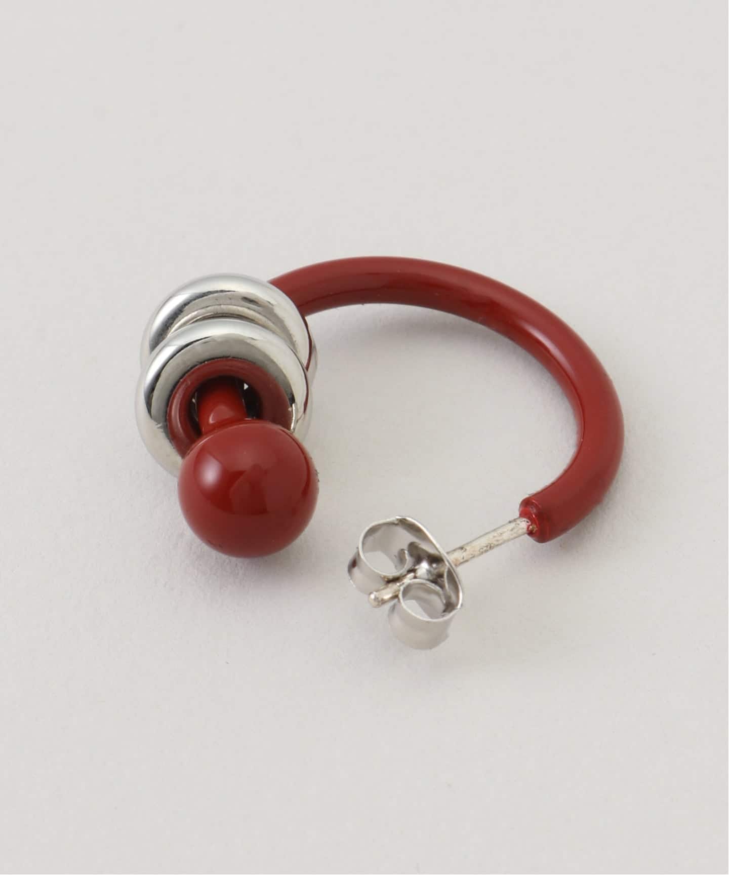 JUSTINE CLENQUET】ALAN LACQUERED EARRINGS：ピアス（両耳）（ピアス