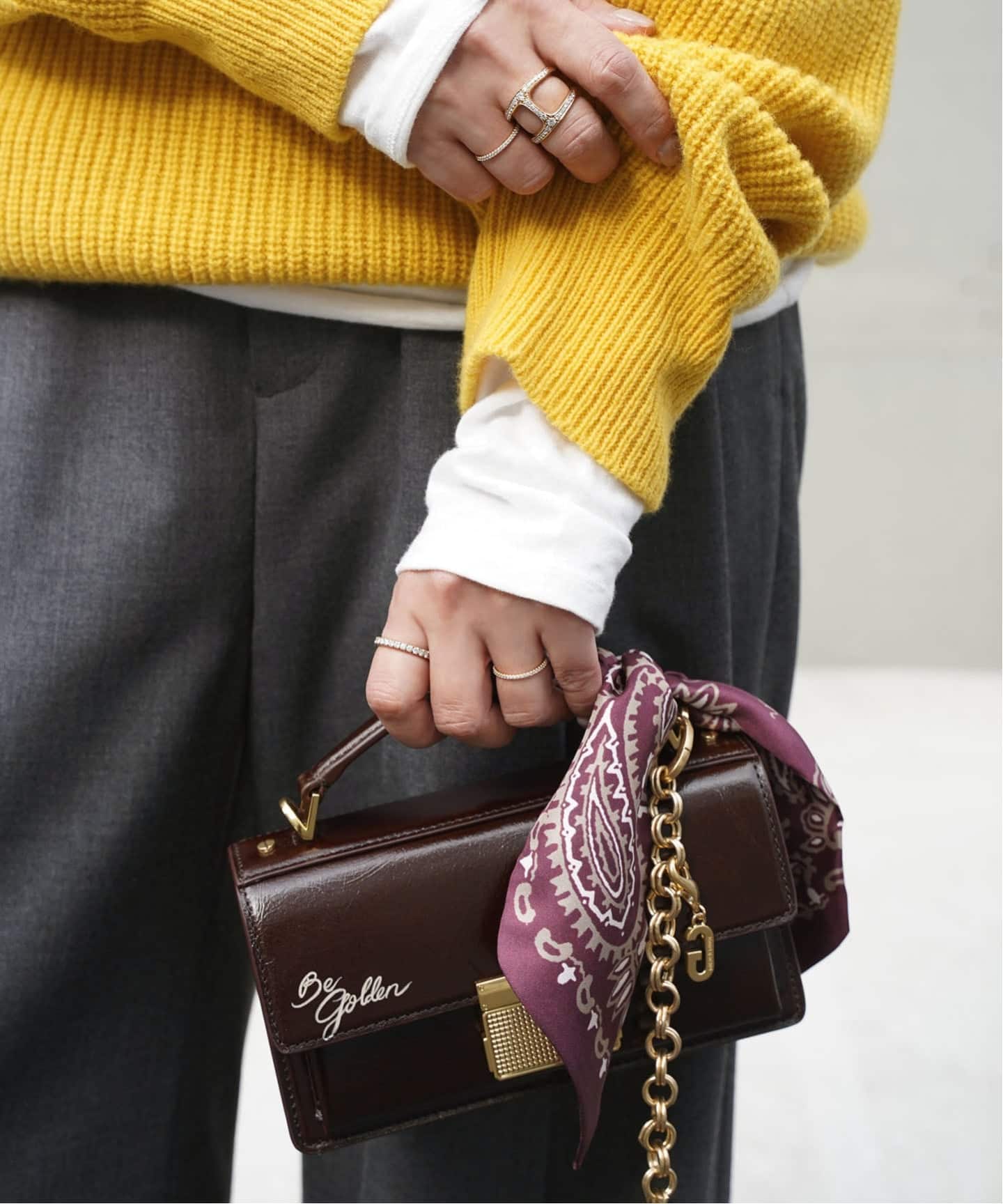 GOLDEN GOOSE / ゴールデングース】VENEZIA SMALL CUSTOM（ショルダー