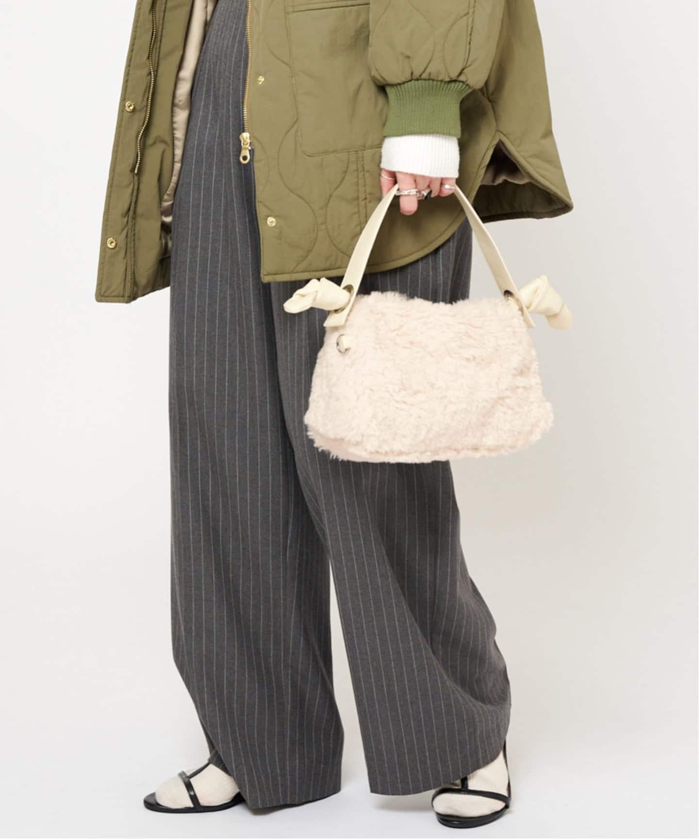 ボアショルダーバッグ（ショルダーバッグ）｜B.C STOCK（ベーセー