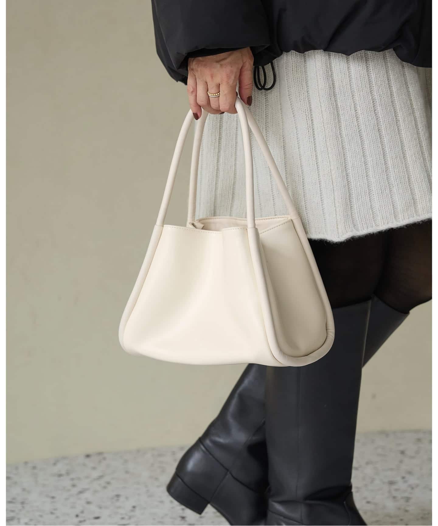 ＆MyuQ/アンドミュークMyuQ SOTEL ハンドバッグ（ハンドバッグ）｜IENA