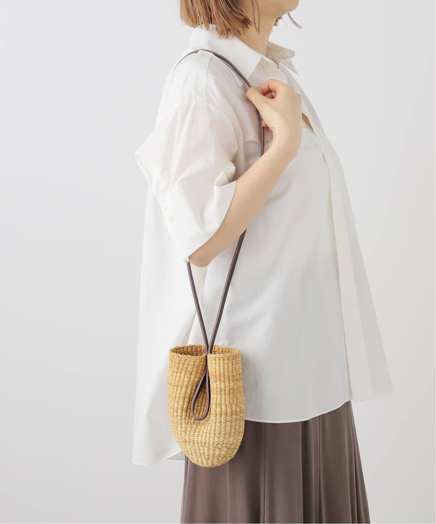 INES BRESSAND / イネス ブレッサンド 別注 DROP バッグ（ショルダー