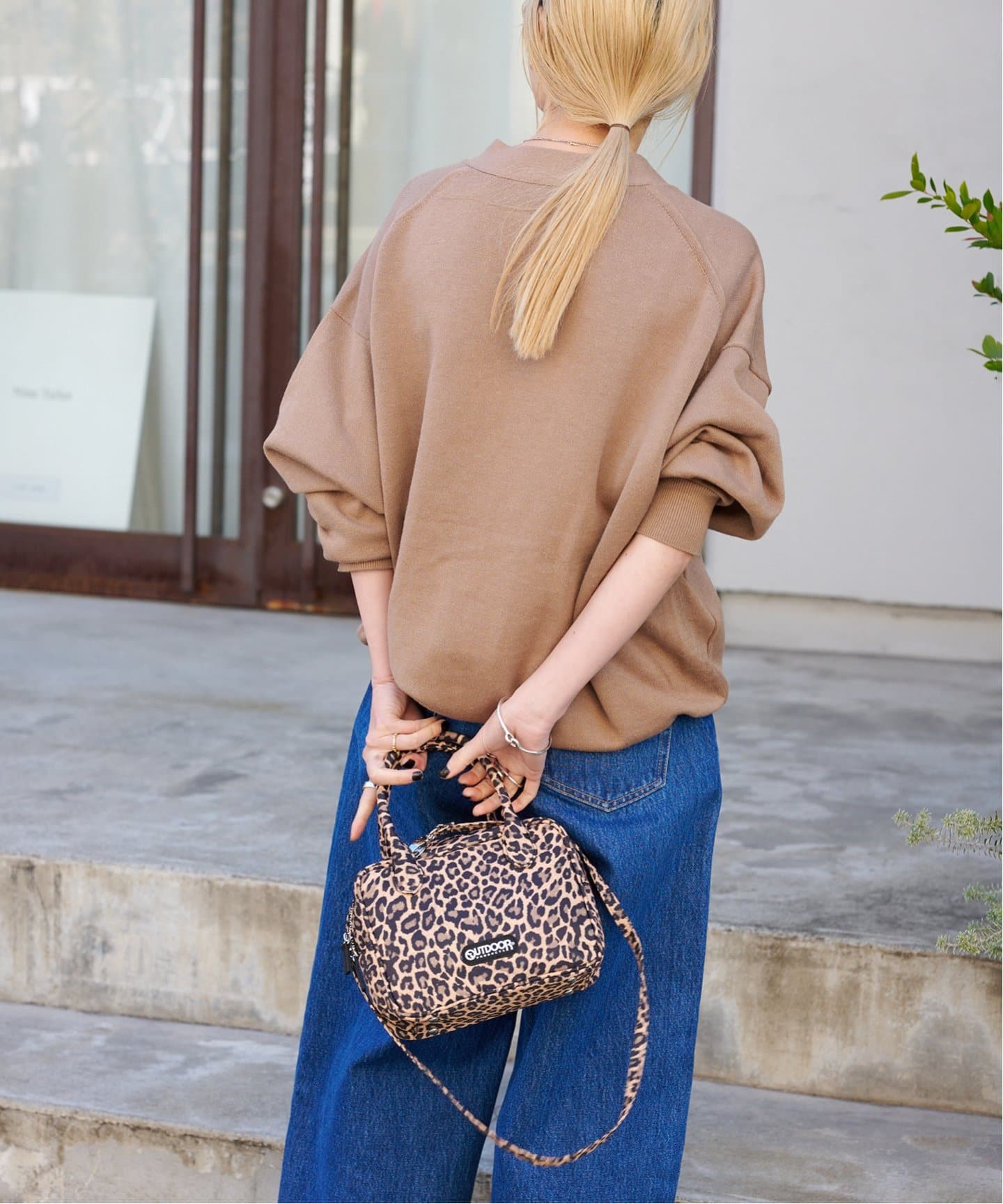 2WAY CUBE BAG LEOPARD（ショルダーバッグ）｜OUTDOOR PRODUCTS