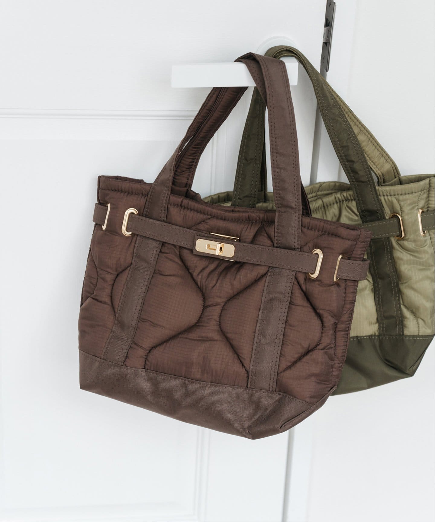 SITA PARANTICA/シータパランティカ ナイロンキルティングトート S