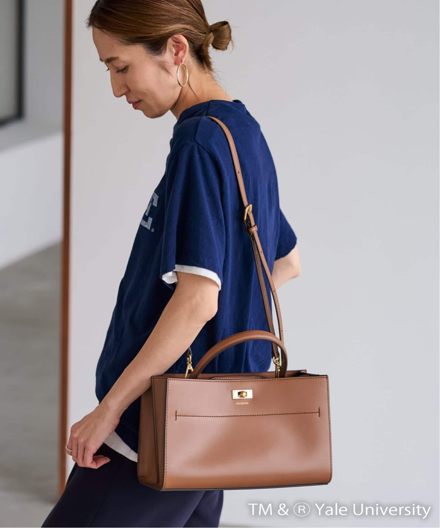 ORSETTO/オルセット ワンハンドルSHOULDERツキ カナグバッグ