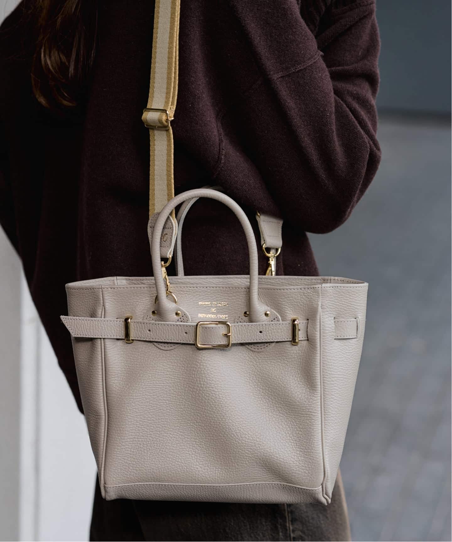 ≪追加≫YOUNG&OLSEN 別注ストラップ付きベルトバッグ（ショルダー