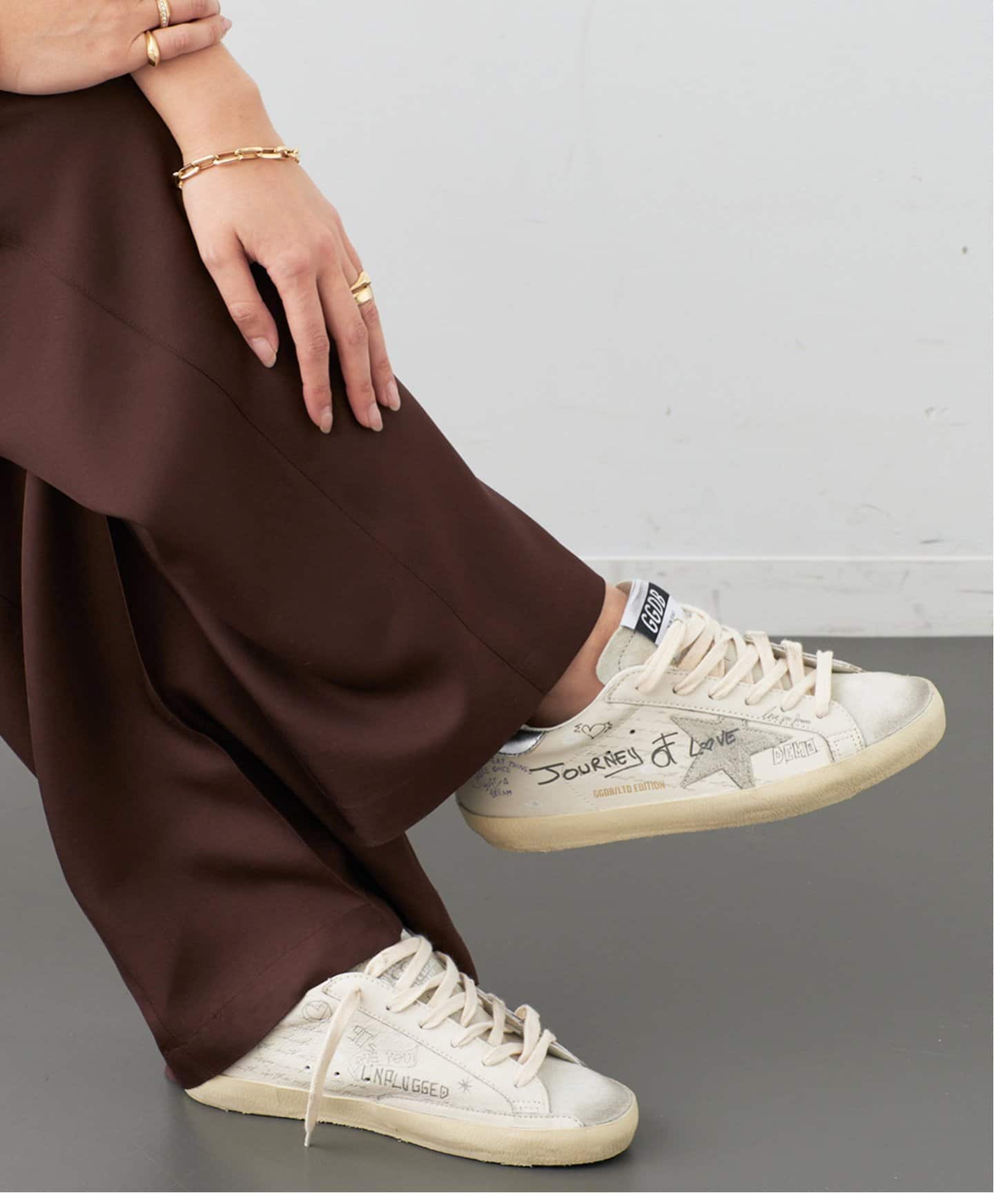 GOLDEN GOOSE / ゴールデングース】PAINTED SUPER STAR（スニーカー