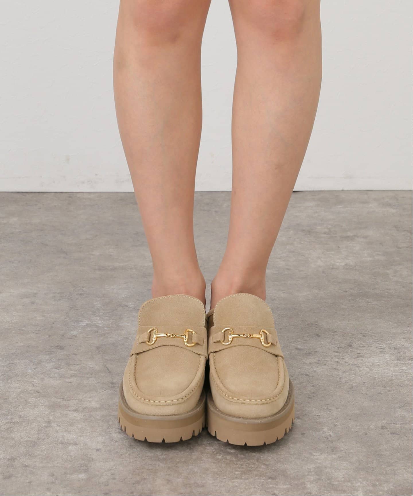 CAMINANDO/カミナンド】BIT SLIPPER SUEDE（スリッポン）｜Deuxieme