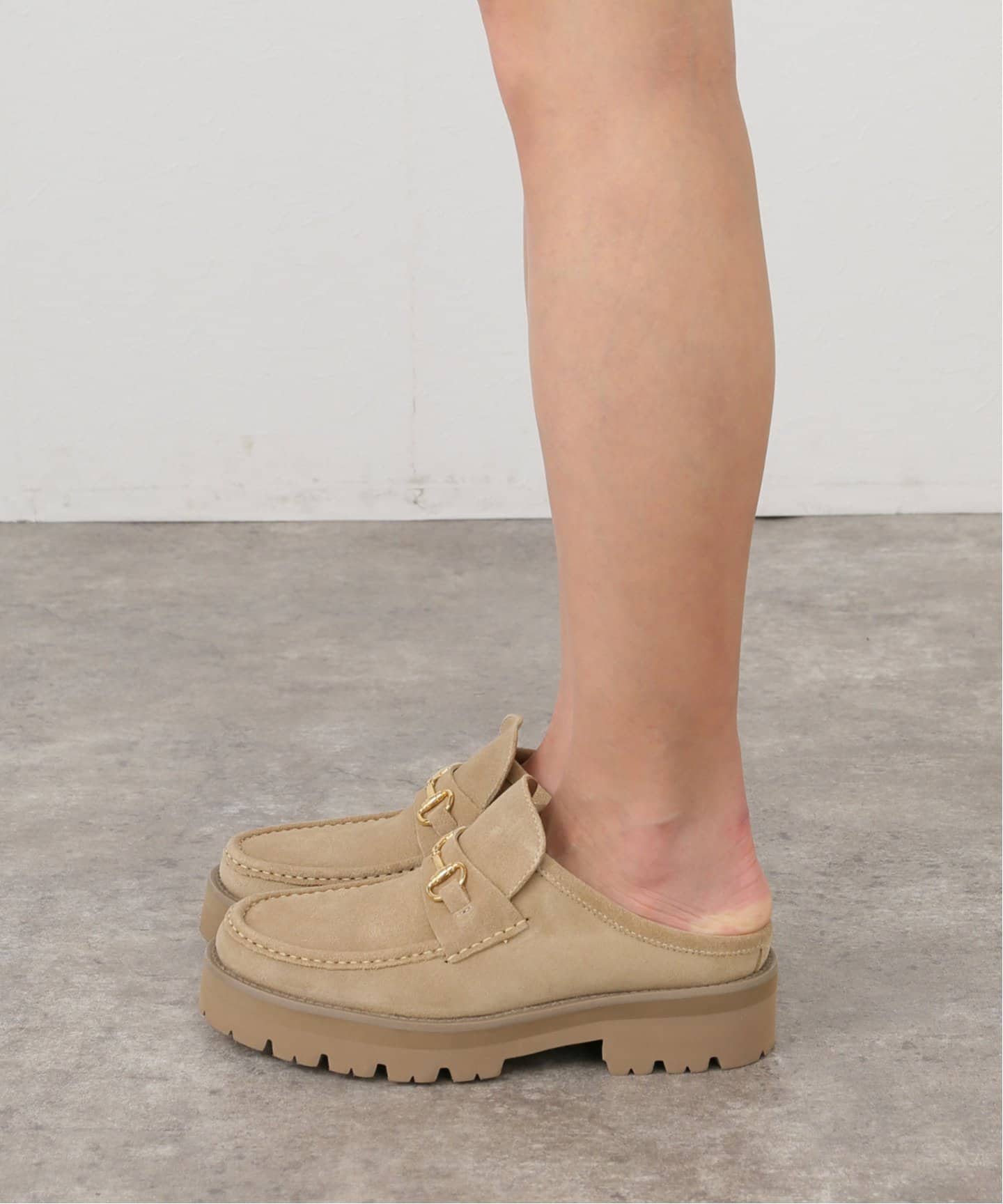 CAMINANDO/カミナンド】BIT SLIPPER SUEDE（スリッポン）｜Deuxieme