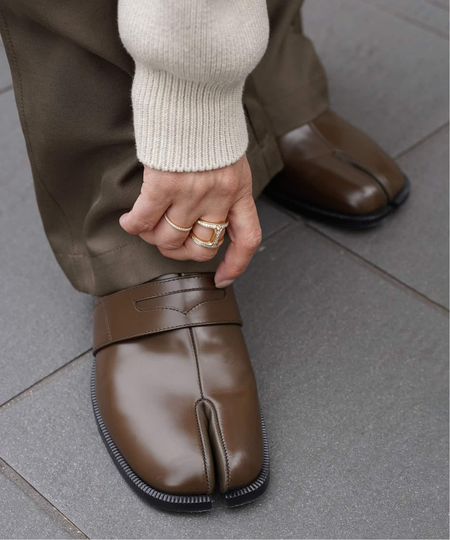 MAISON MARGIELA/メゾン マルジェラ】TABI LOAFERS（ローファー