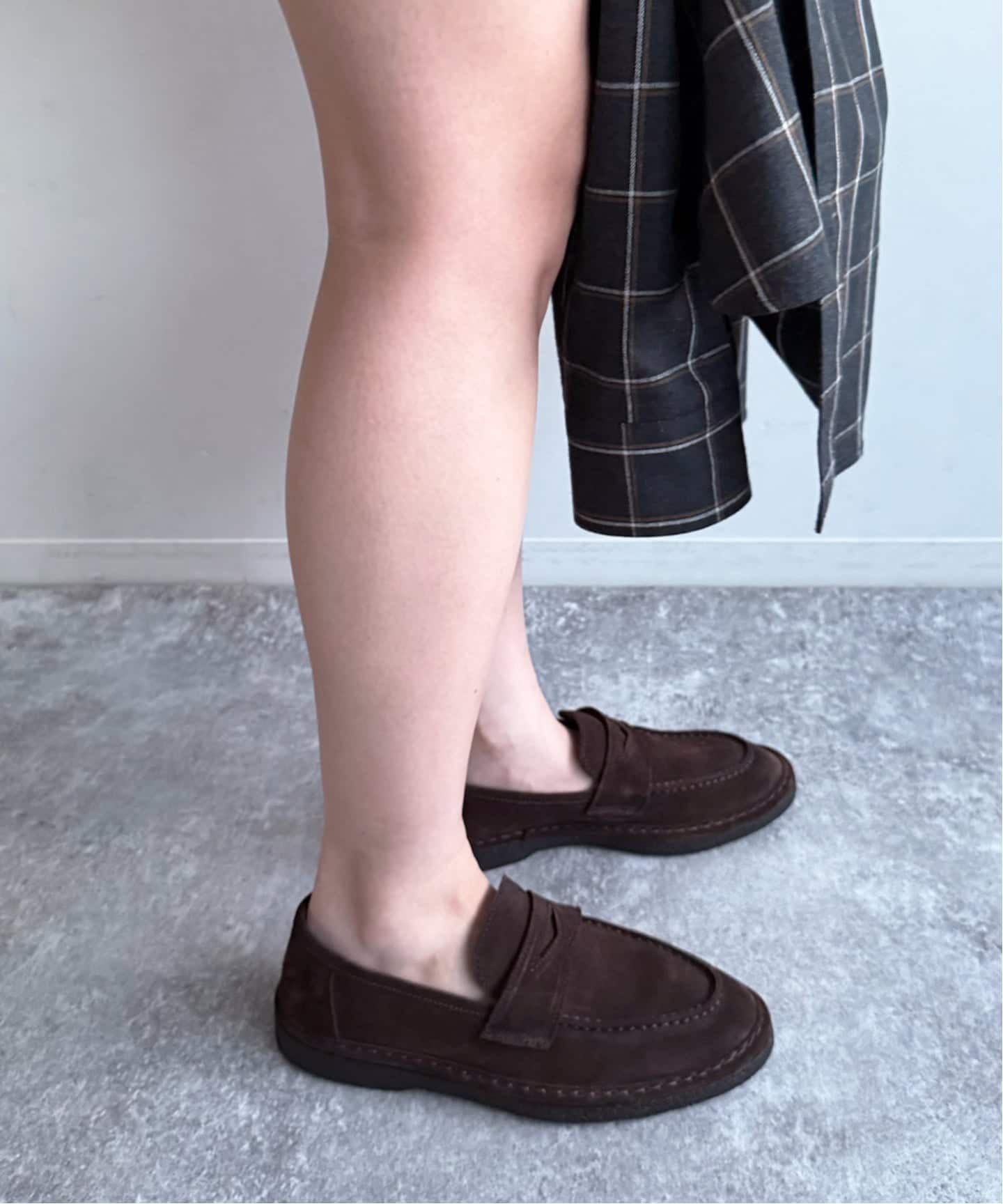 FABIO RUSCONI/ファビオルスコーニ】スエードローファー（その他