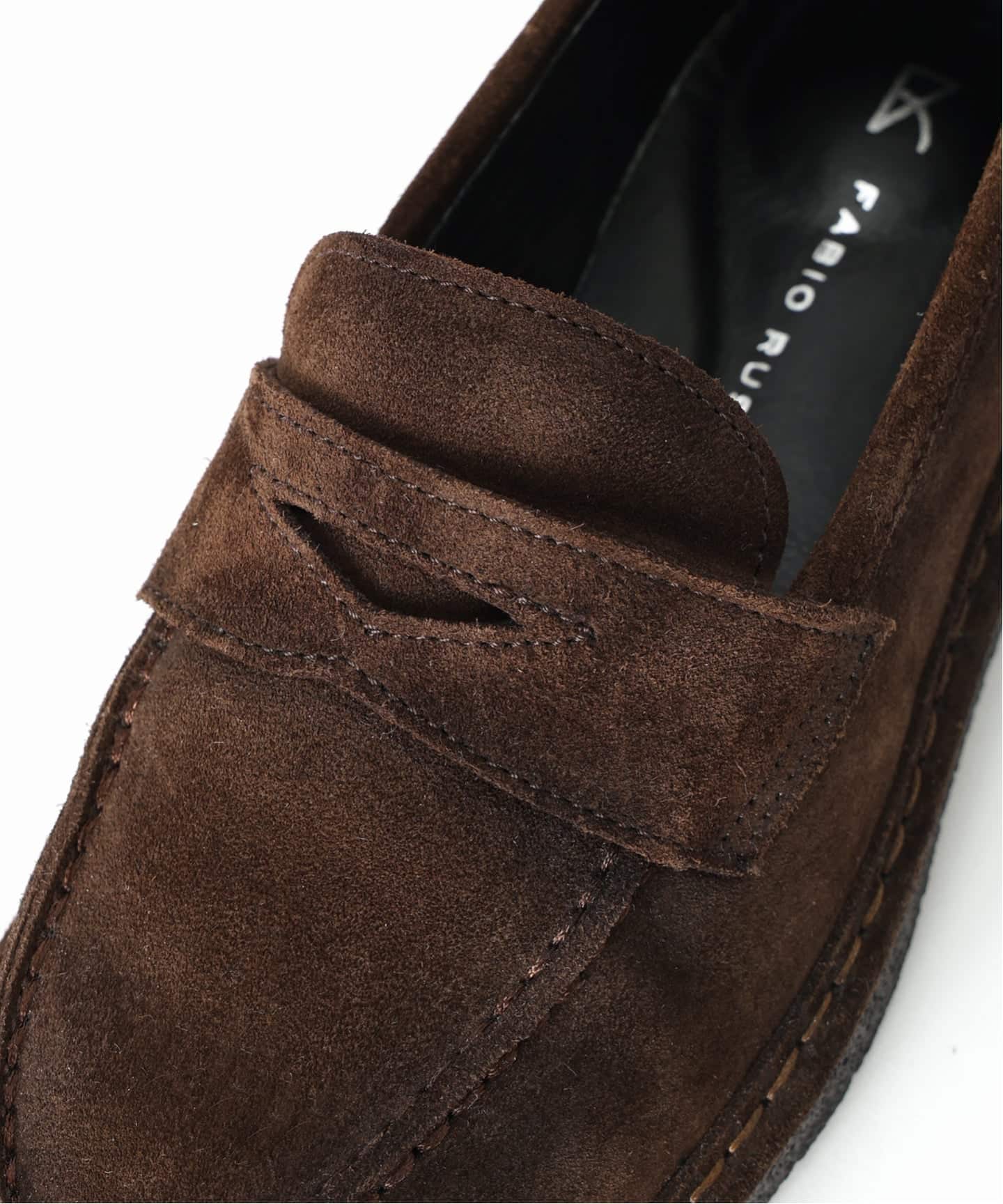 FABIO RUSCONI/ファビオルスコーニ】スエードローファー（その他