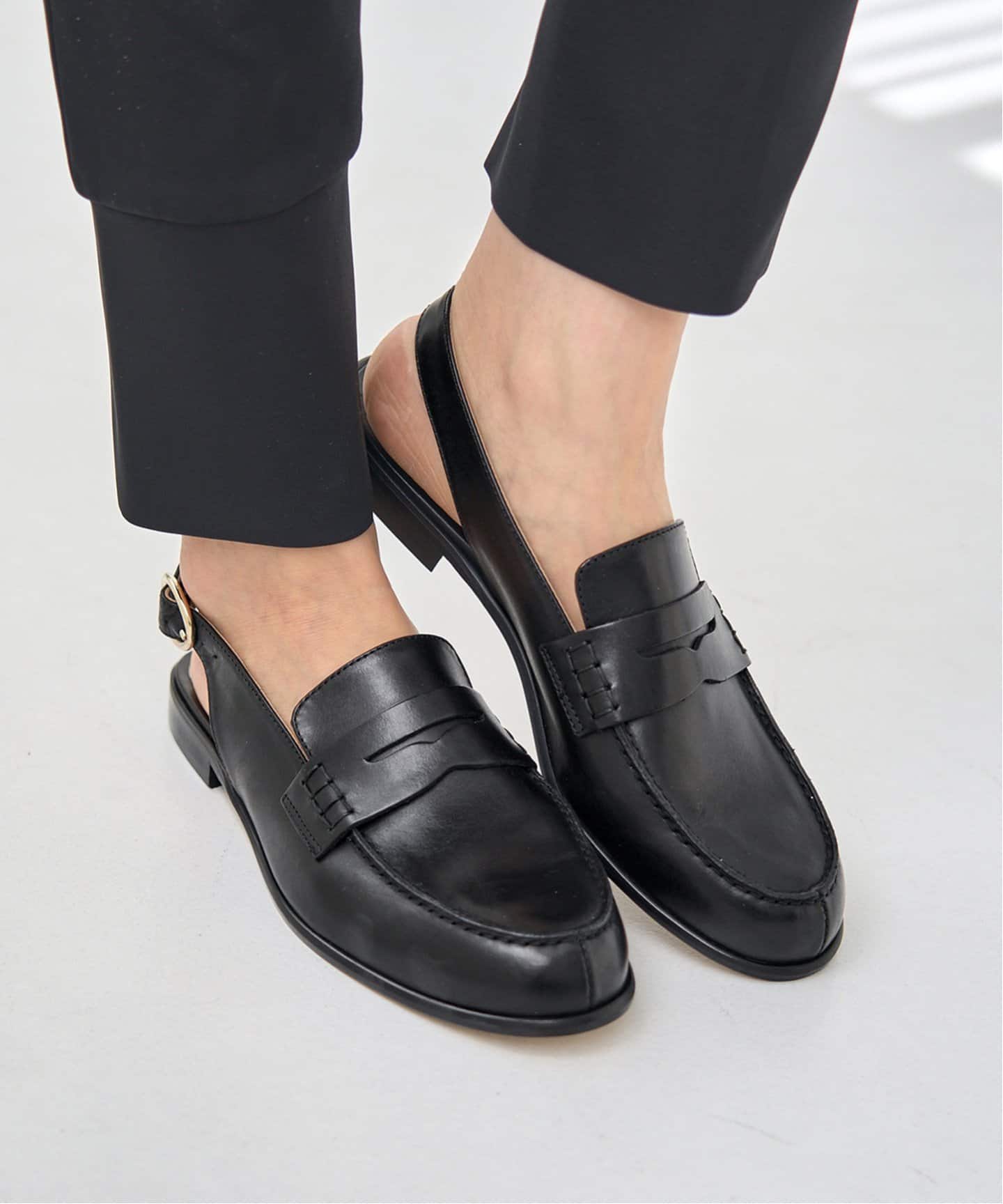 PASCUCCI/パスクッチ バックストラップローファー（ローファー）｜IENA