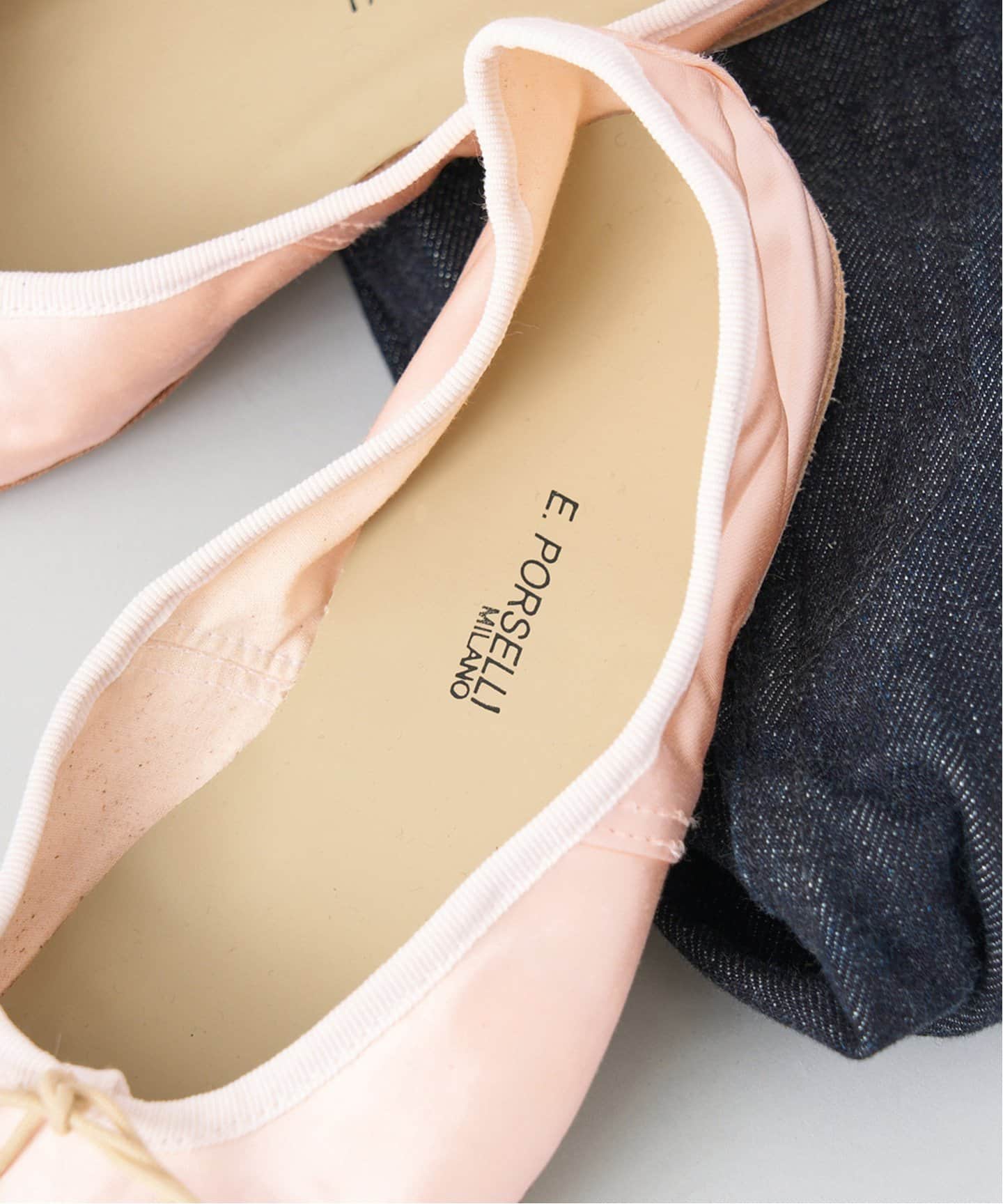 PORSELLI/ポルセリ SATIN バレエシューズ（バレエシューズ）｜IENA