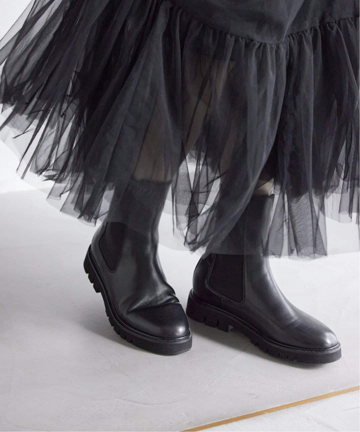 追加4》SLOBE IENA サイドゴアブーツ（ブーティ・ショートブーツ