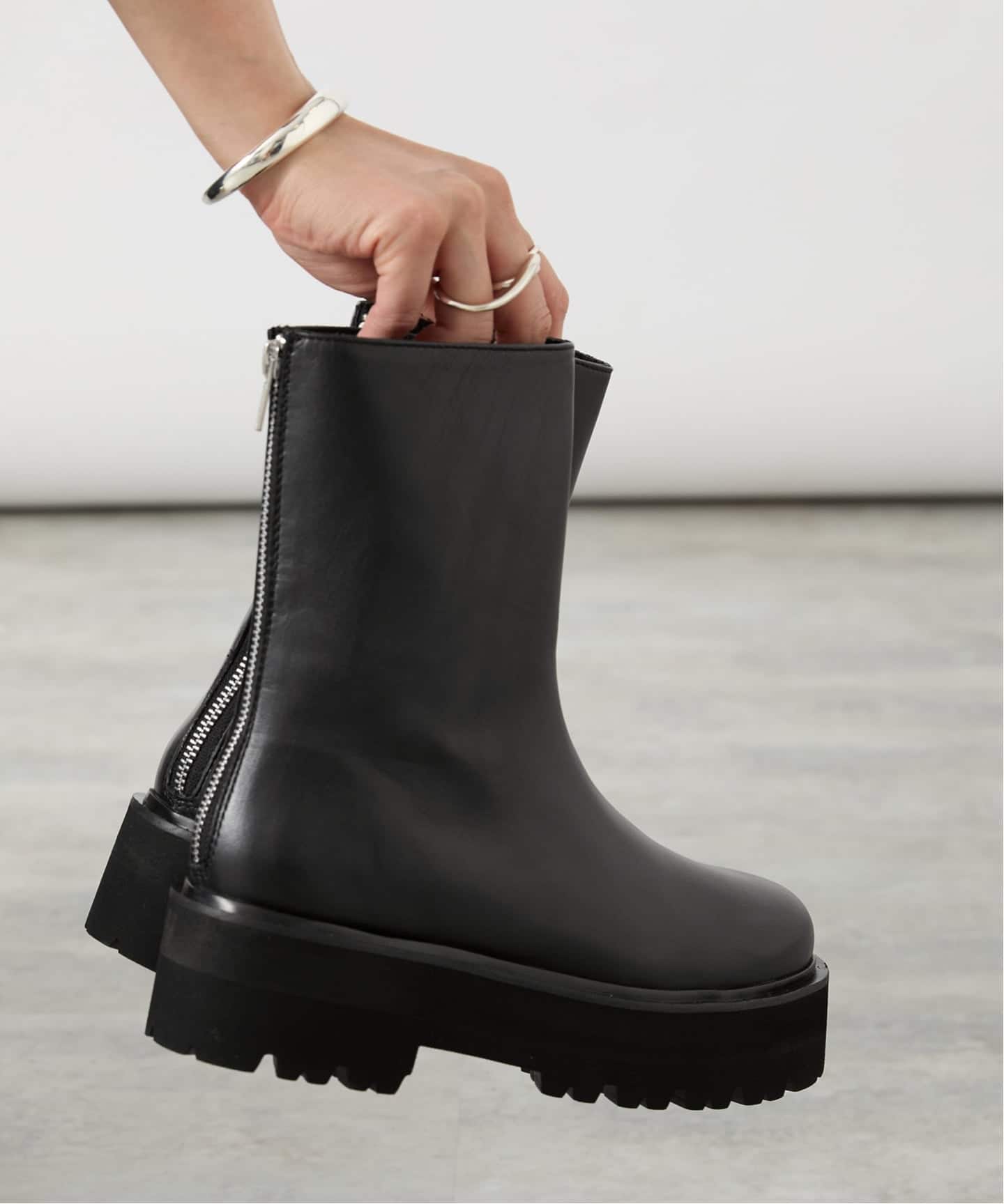 追加2》CAMINANDO カミナンド 別注 ウシロZIPブーツ（ブーティ