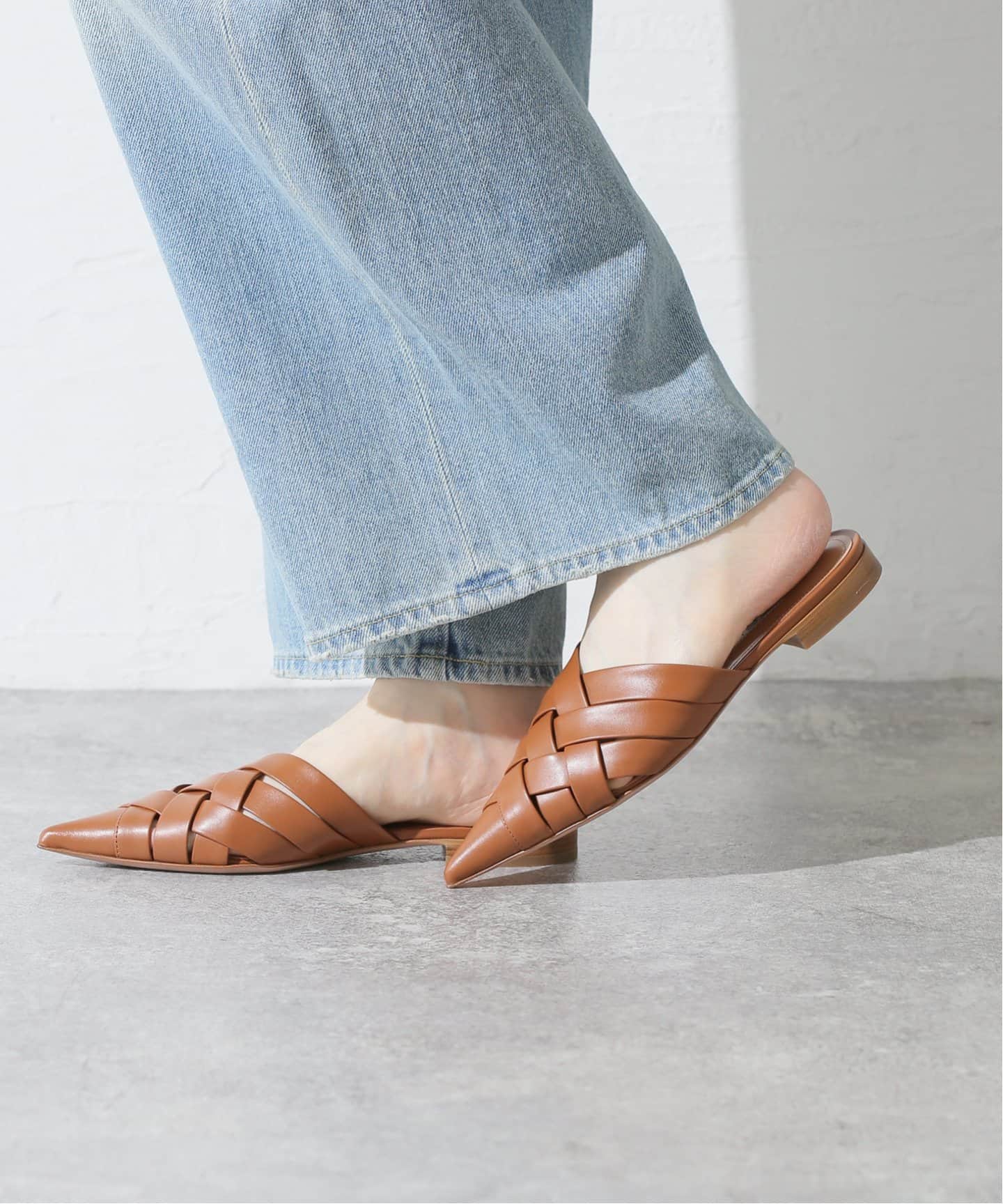 PELLICO/ペリーコ ポインテッドトゥフラット（サンダル）｜NOBLE