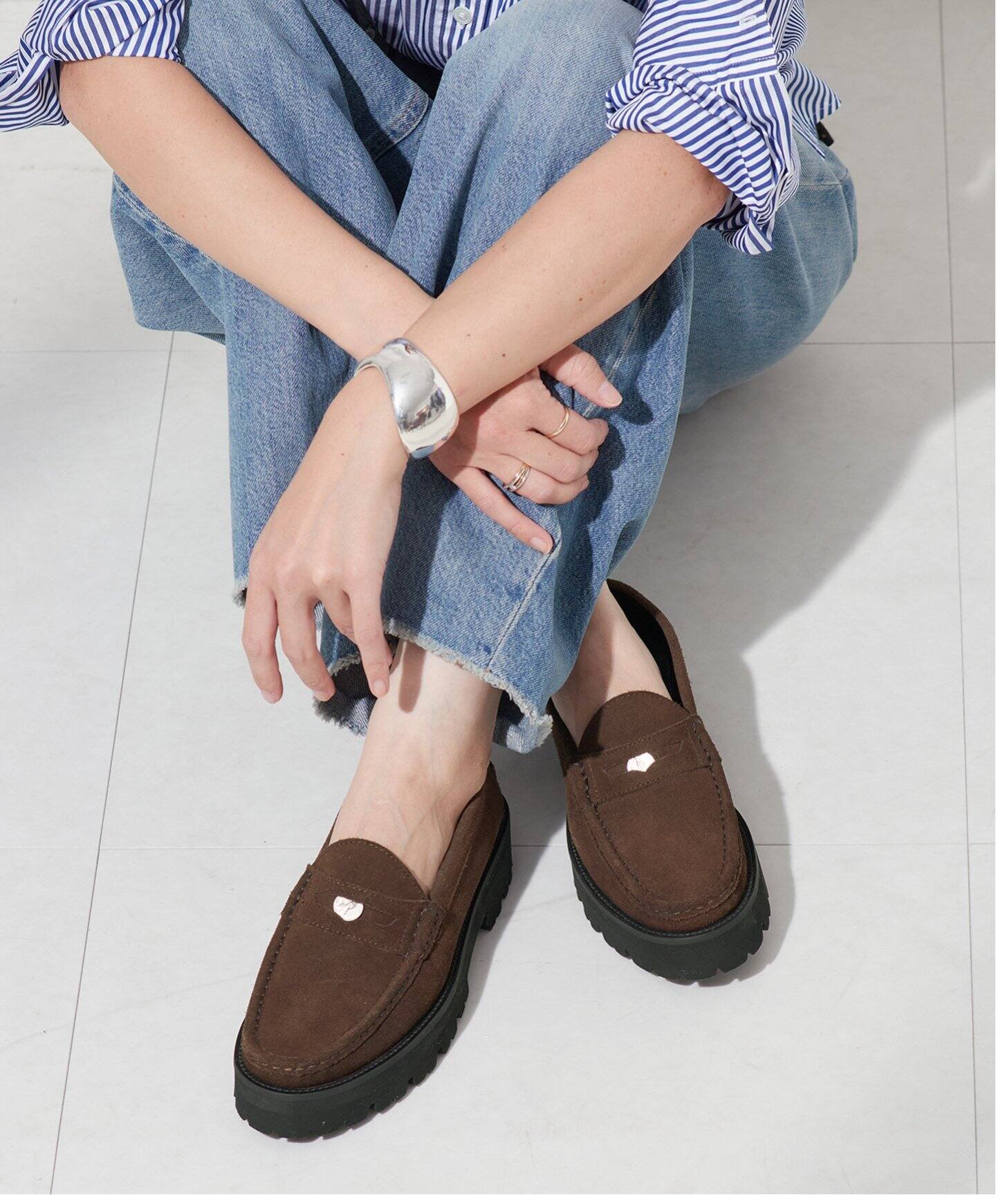 別注》【CAMINANDO/カミナンド】スエードローファー（ローファー