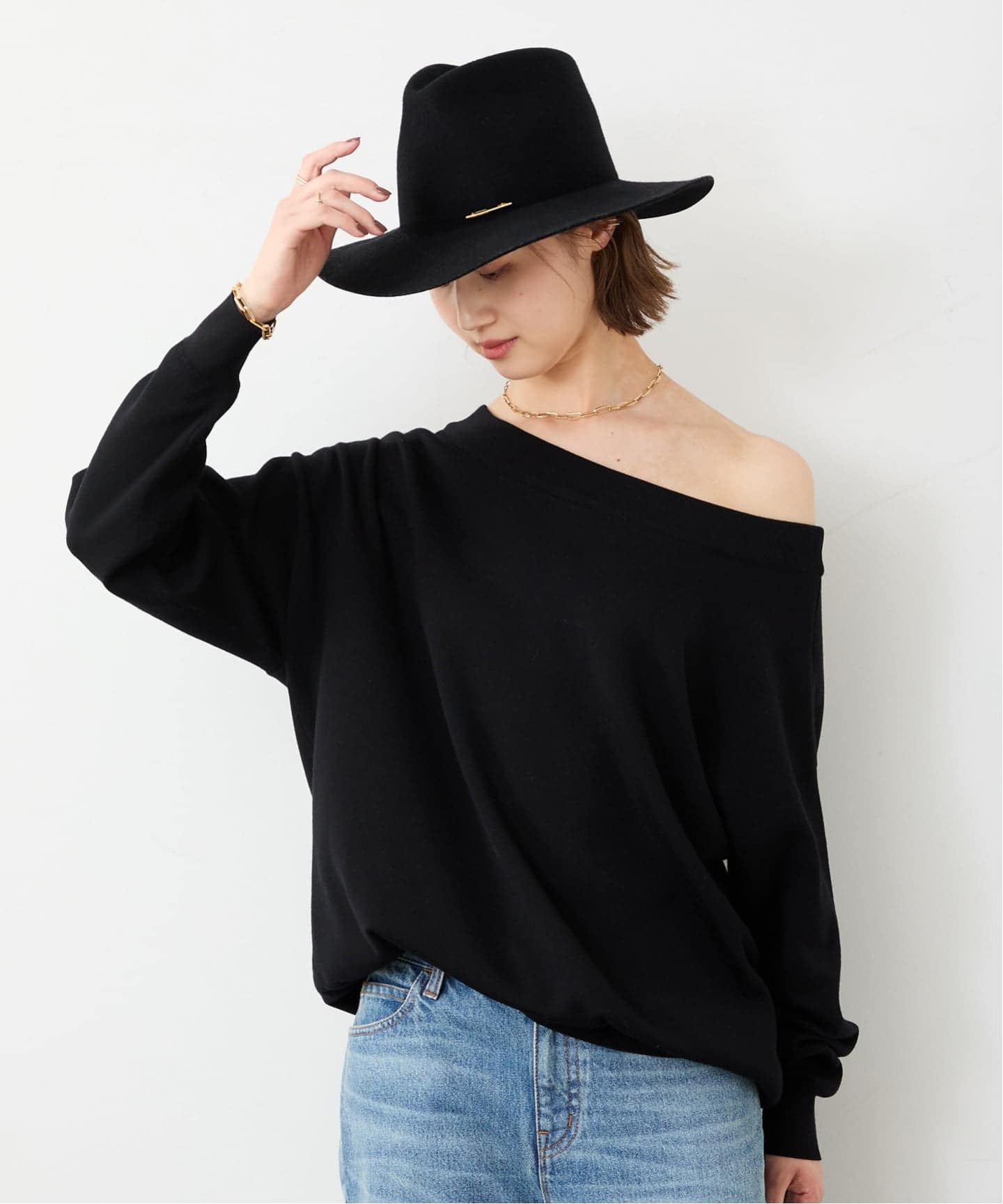 JANESSA LEONE/ジャネッサ レオーネ】RILEY（ハット）｜Deuxieme