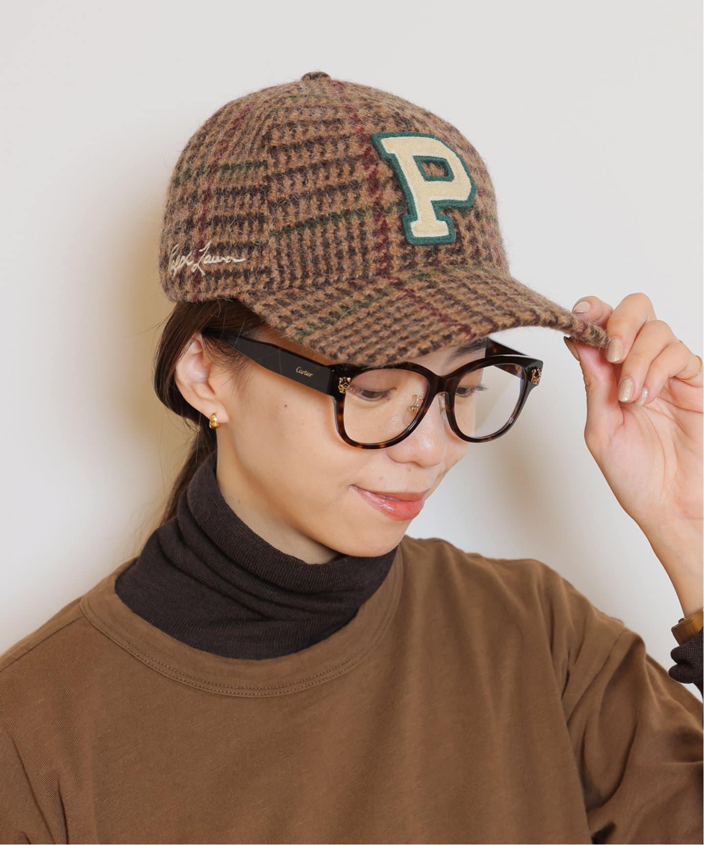 POLO RALPH LAUREN/ポロ ラルフ ローレン】TWEED CAP（キャップ