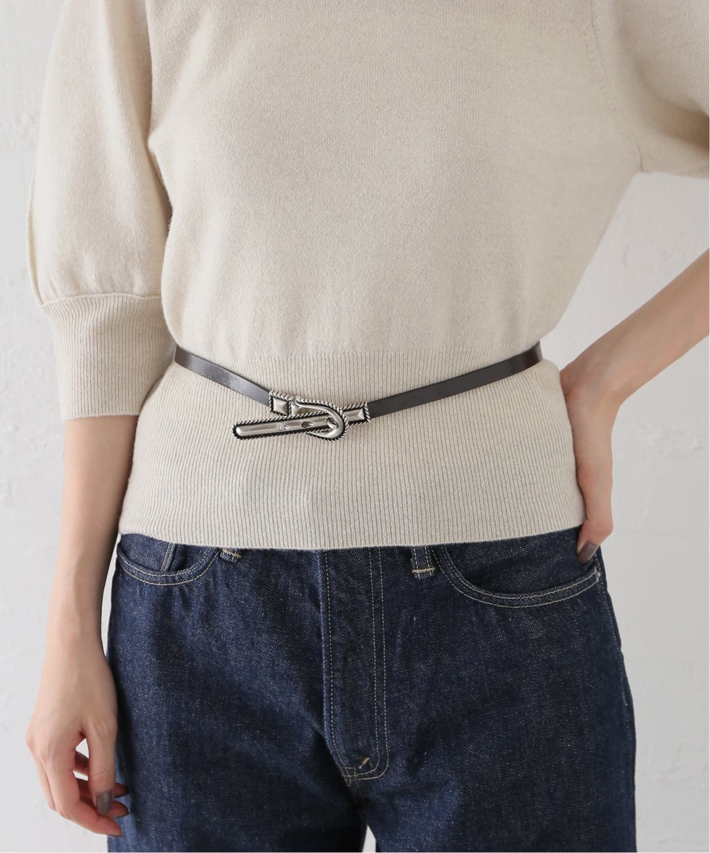 LEFIJE / レフィエ BACKLE THINY ベルト（ベルト）｜Plage（プラージュ