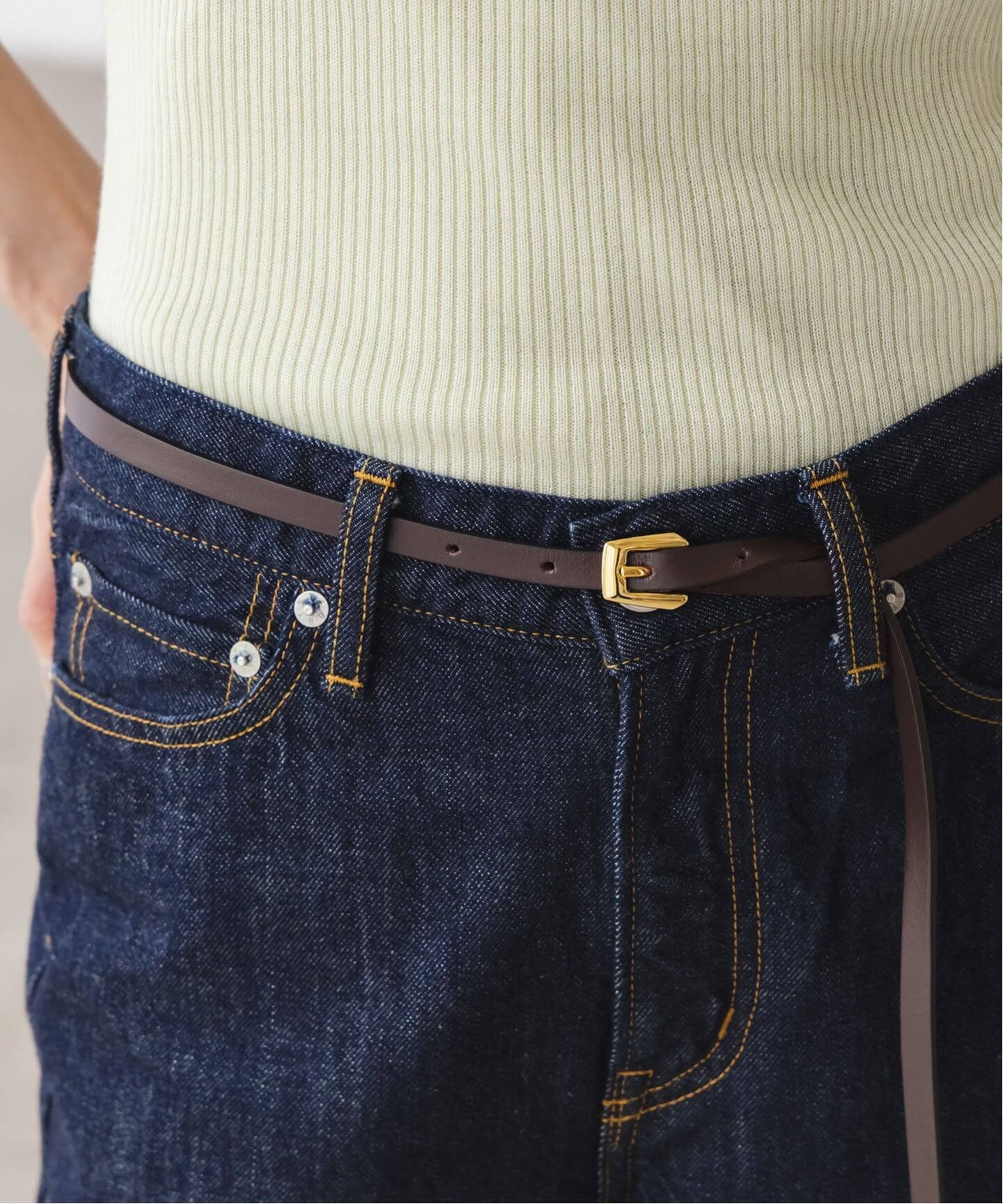 ATELIER AMBOISE/アトリエ アンボワーズ 細ベルト（ベルト）｜NOBLE