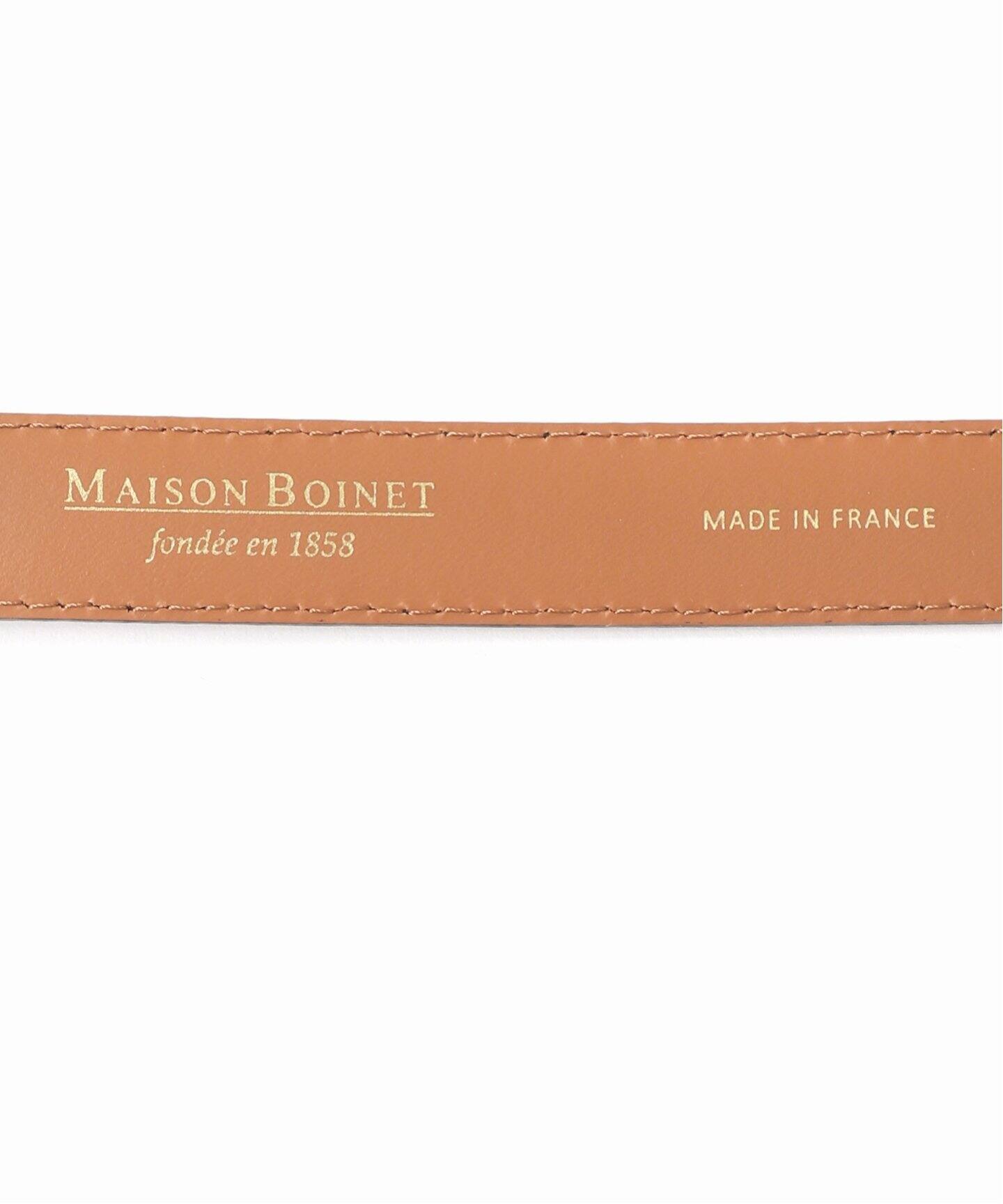 MAISON BOINET/メゾンボワネ】20MM BELT IN NAPPA:ベルト（ベルト
