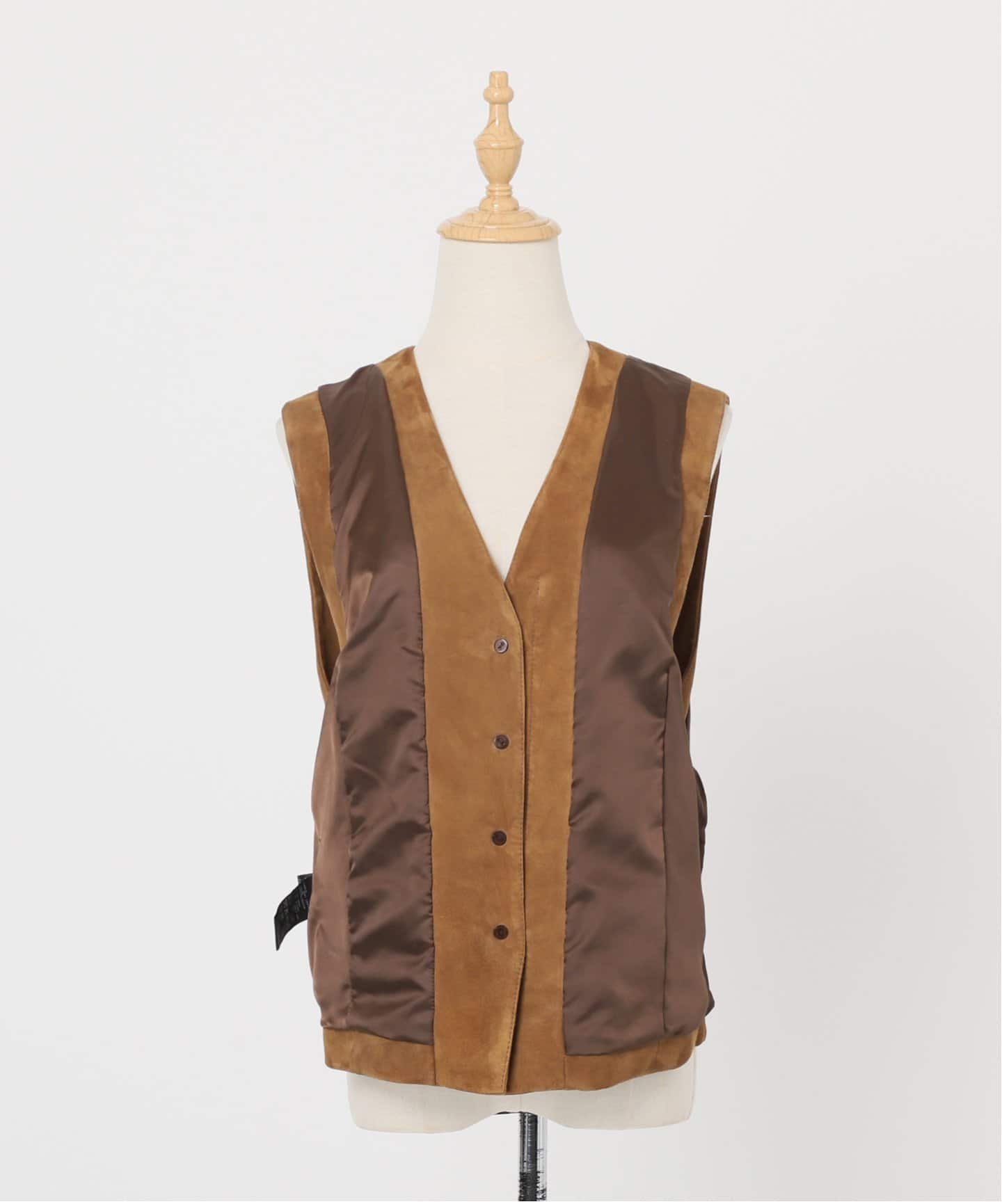 J.S stead スウェードベスト Mサイズ ジャーナルスタンダード スエード