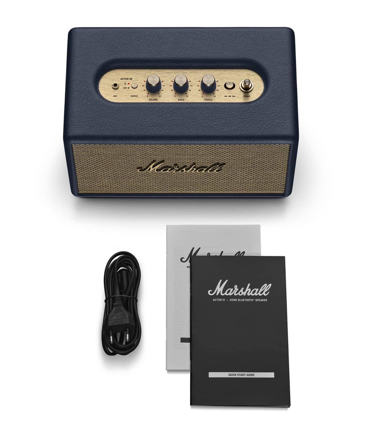 ☆【Marshall/マーシャル】Acton 3 Bluetooth Blue スピーカー（家電