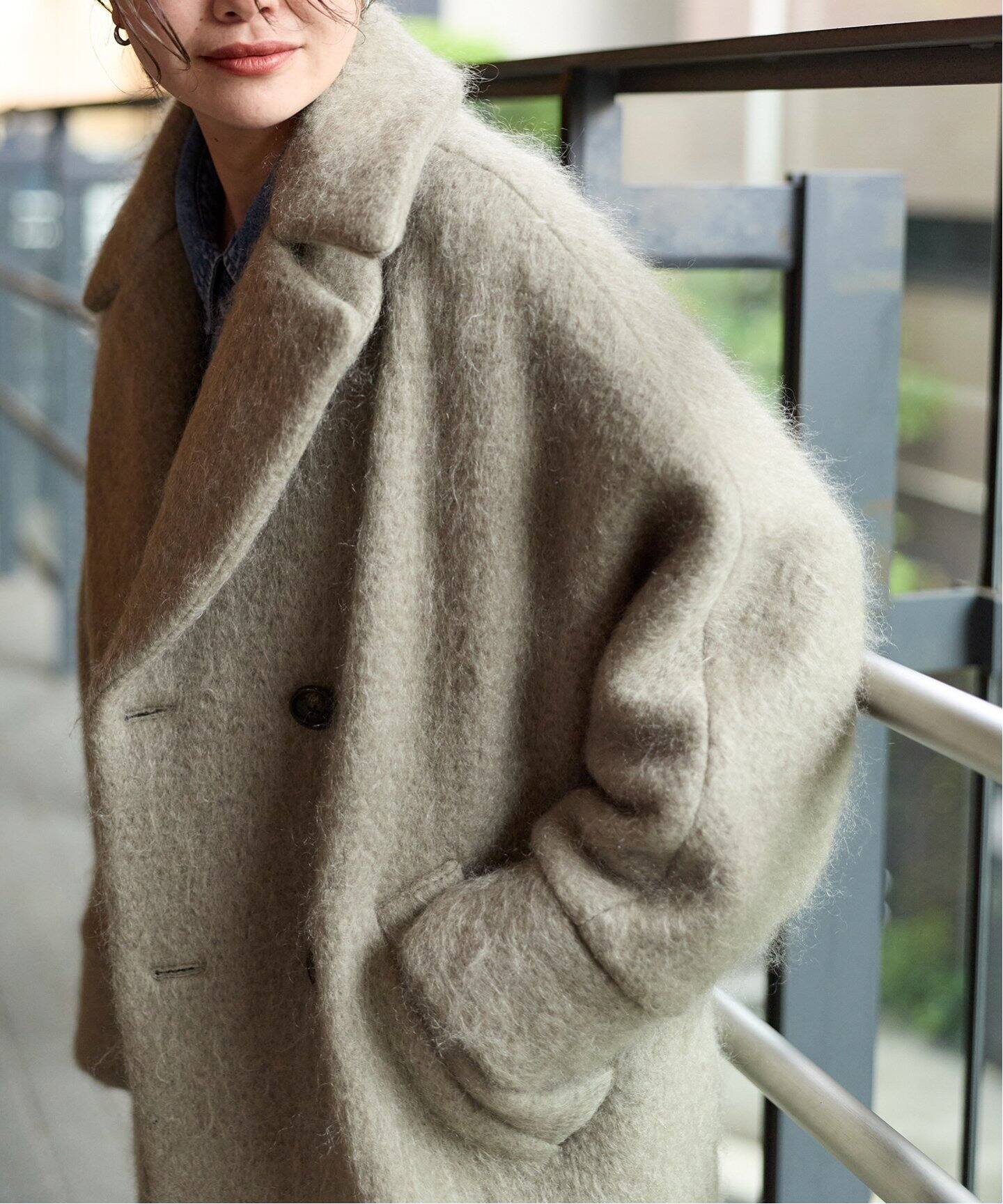 別注【TICCA / ティッカ】モヘヤ混テントコート（その他ブルゾン