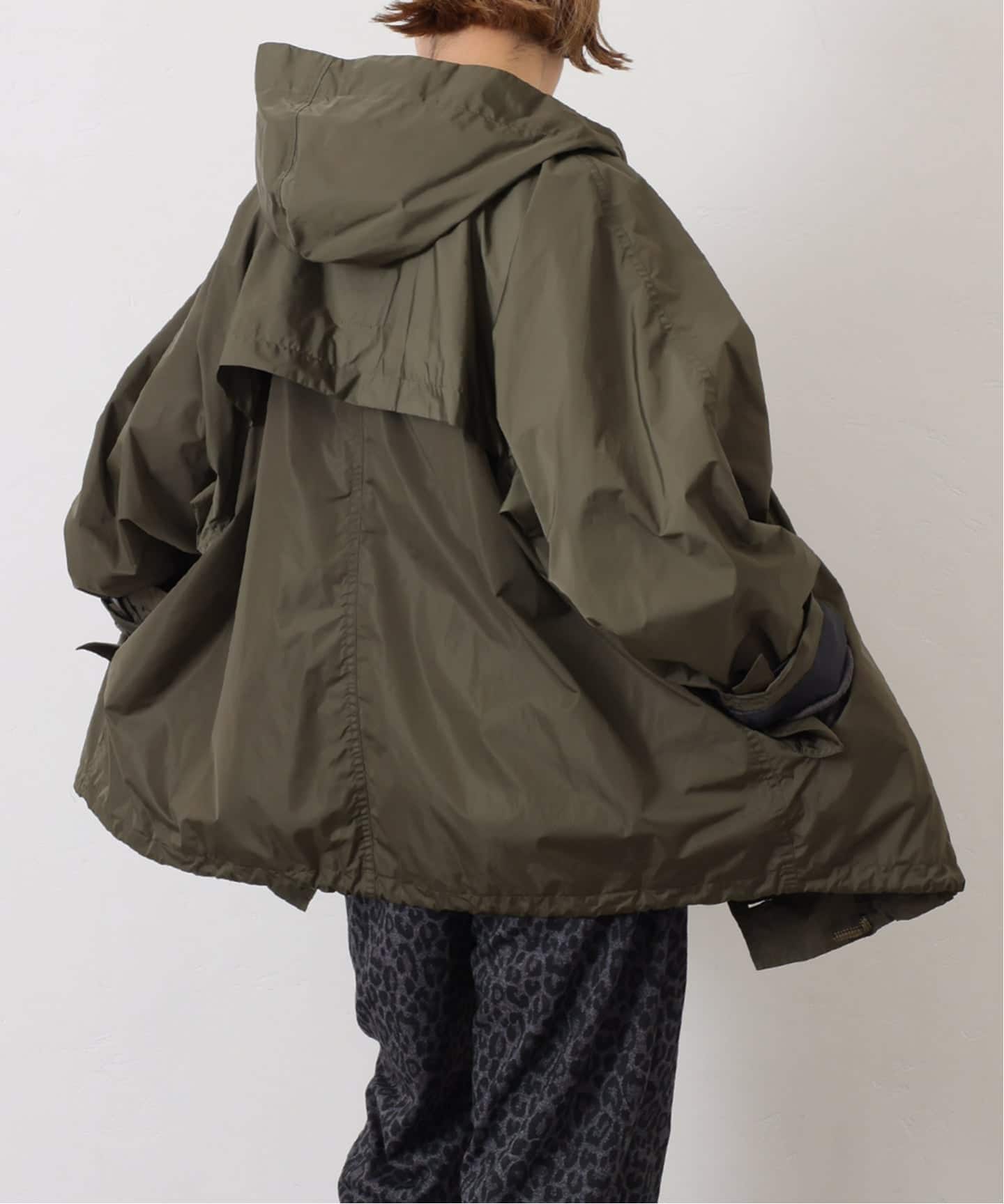 ナイロンハーフコート（フードコート）｜journal standard luxe