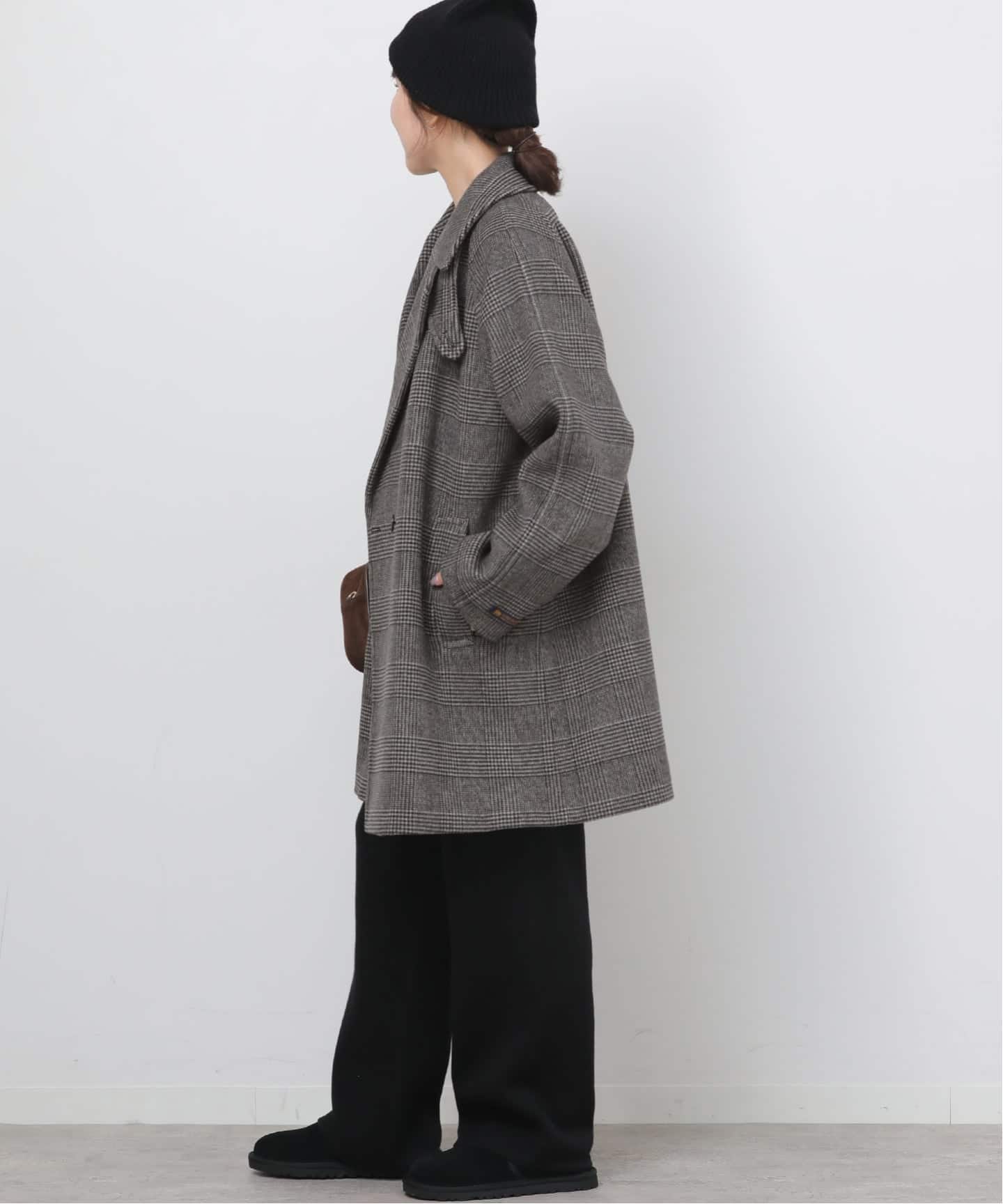 スーパーファインビーバーハーフコート（その他ブルゾン／アウター