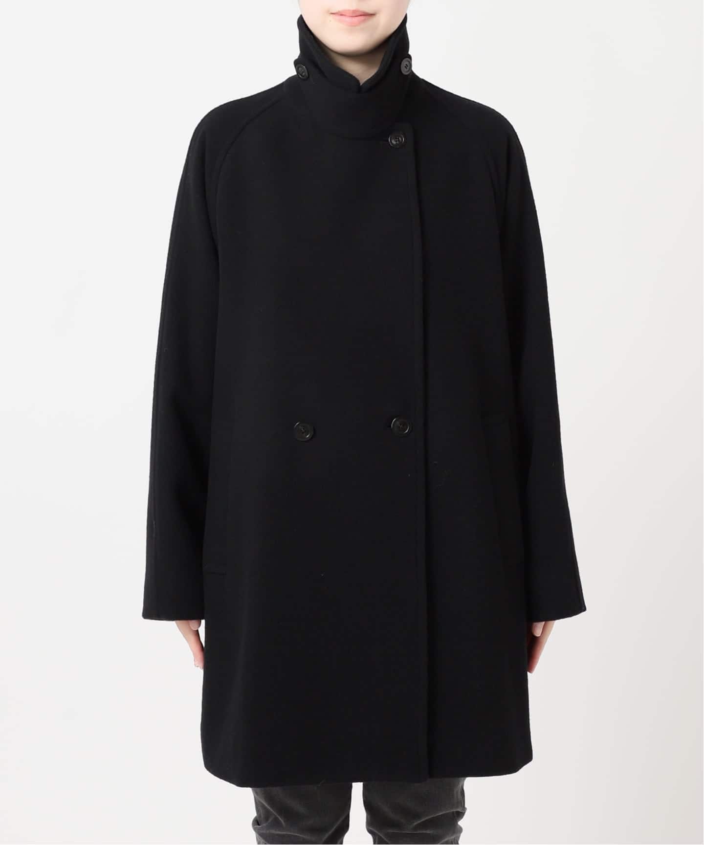 WEB限定追加》尾州ウールモッサWブレストハーフコート（その他ブルゾン