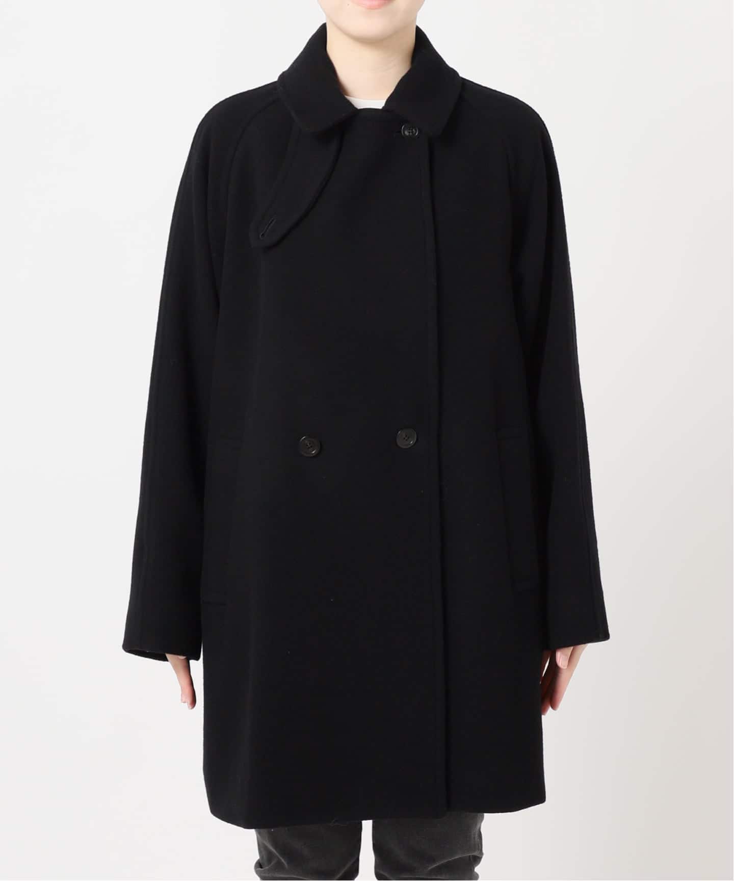 WEB限定追加2》尾州ウールモッサWブレストハーフコート（その他