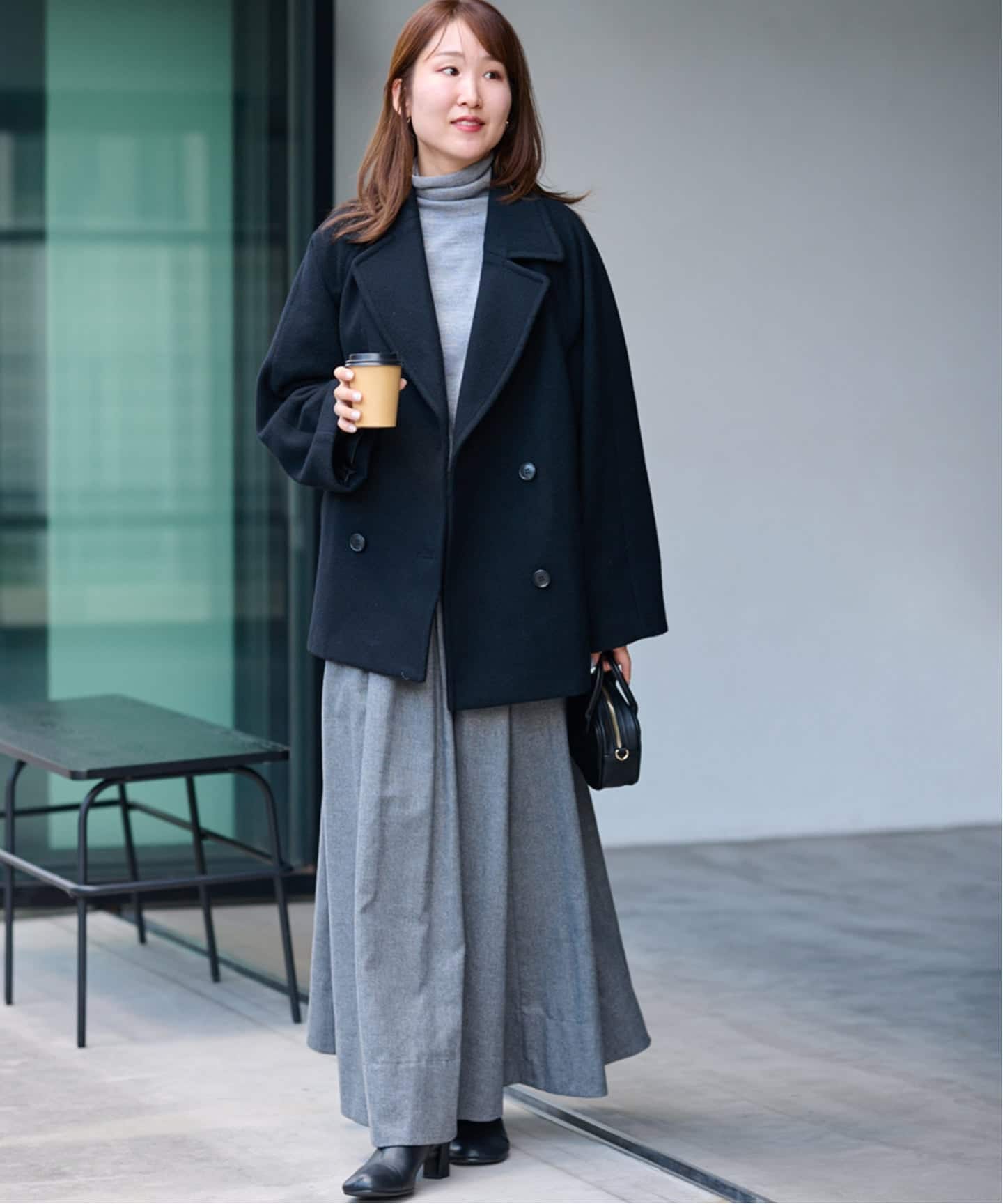 WEB限定追加》尾州ウールショートPコート（ピーコート）｜JOURNAL