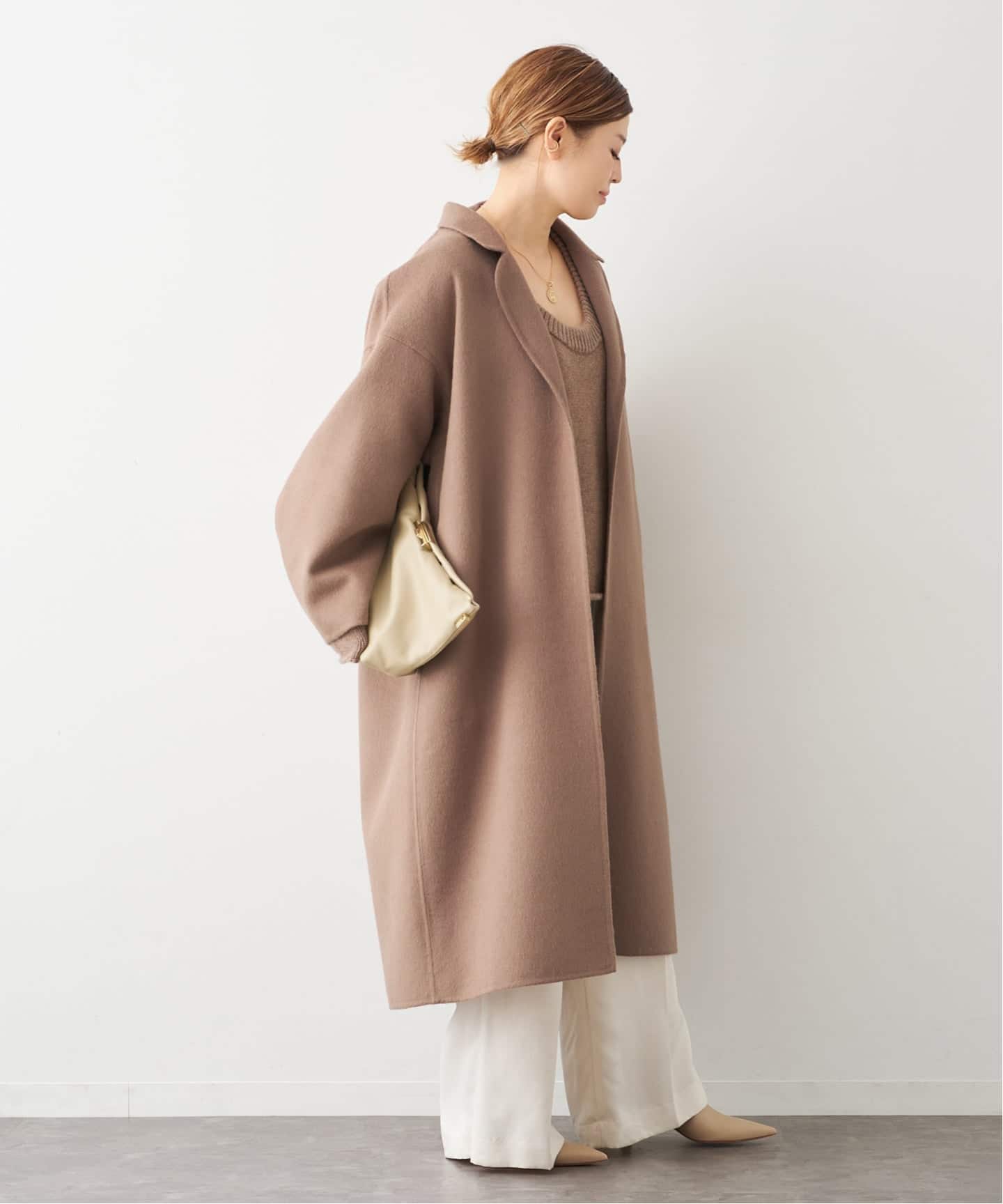 ウールアンゴラ リバーコート（チェスターコート）｜Deuxieme Classe