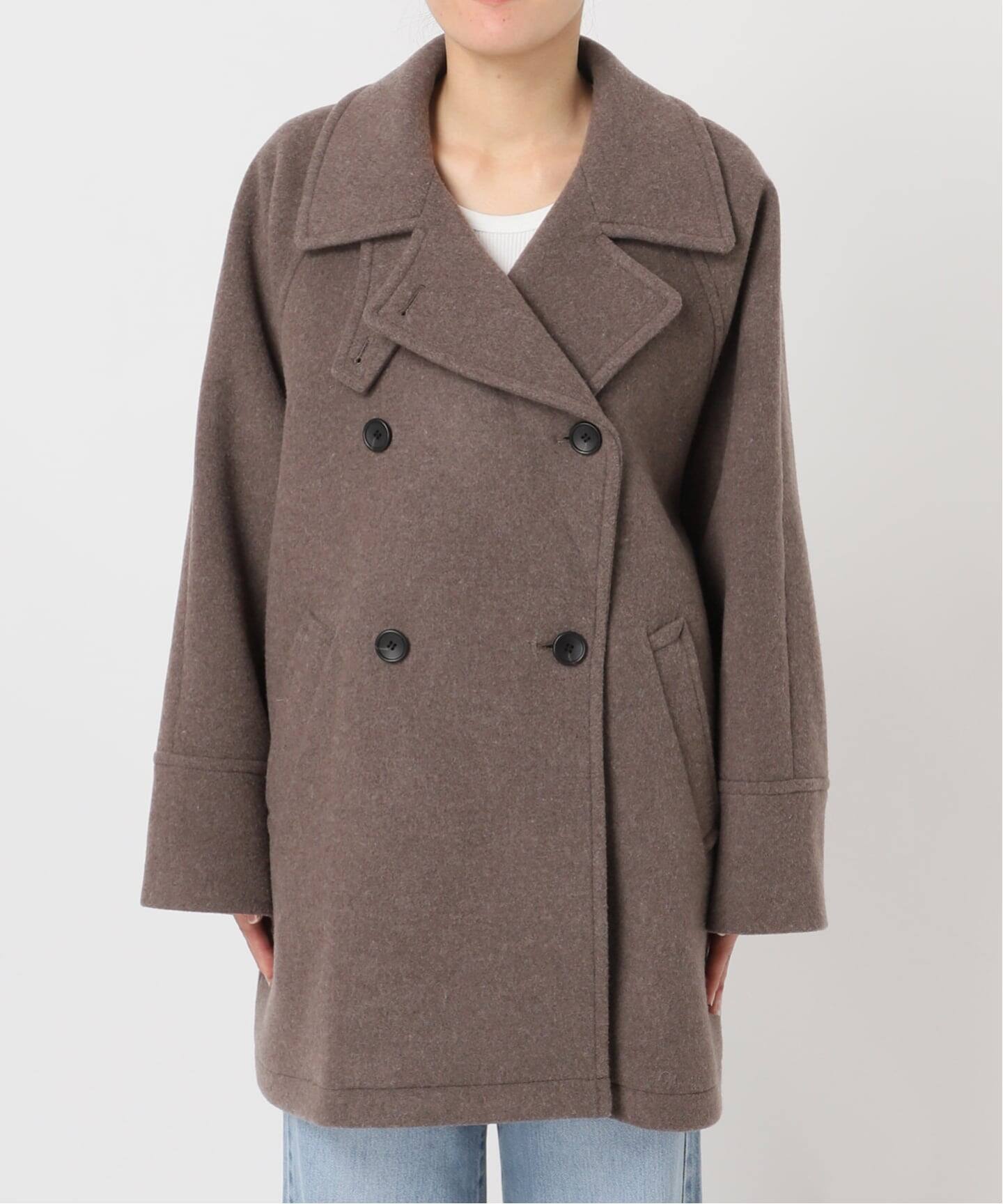 ダブルブレストハーフコート（その他ブルゾン／アウター）｜IENA