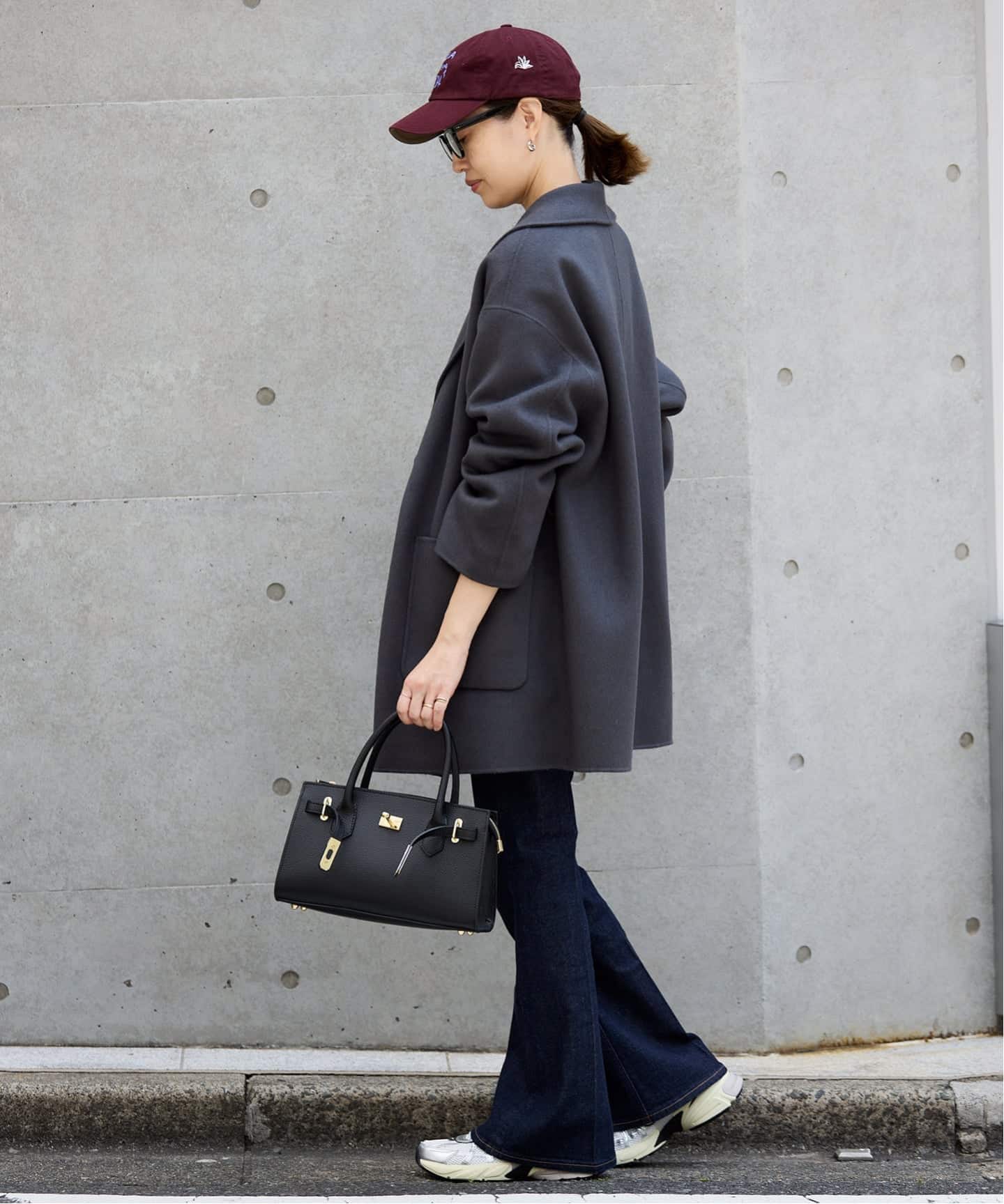 WEB限定/追加》SUPER140 ダブルフェイスベルテッドコート（その他