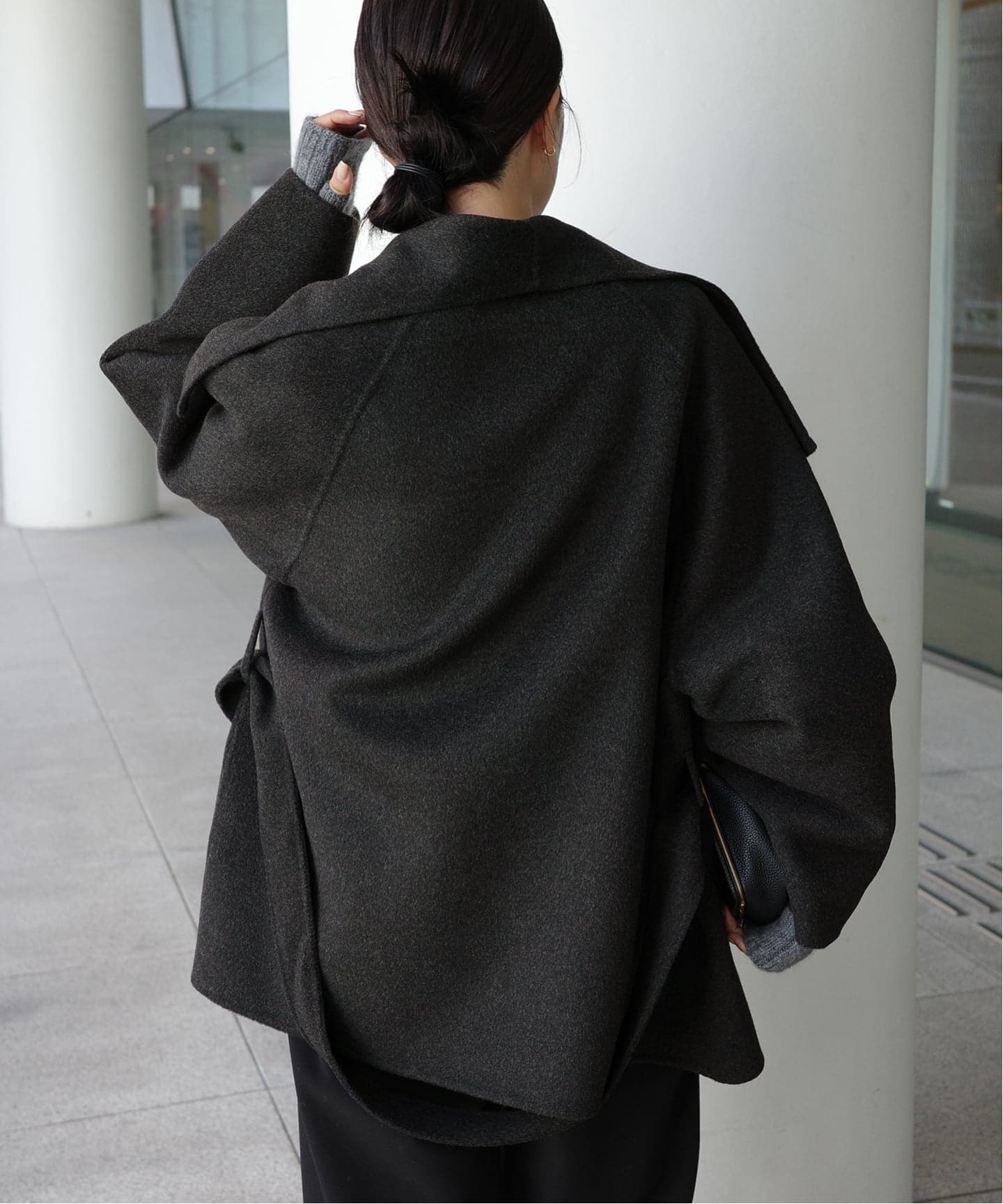 追加》HAMILTON DRAPE HALF コート 2（その他ブルゾン／アウター