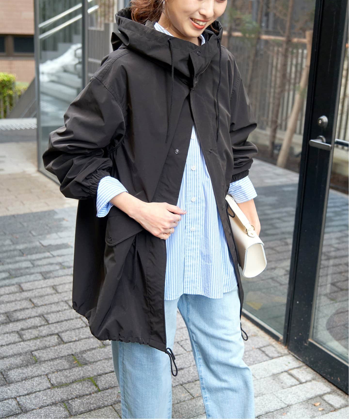 追加》P/Ny 撥水スノーカモパーカーコート（ミリタリー）｜Spick and