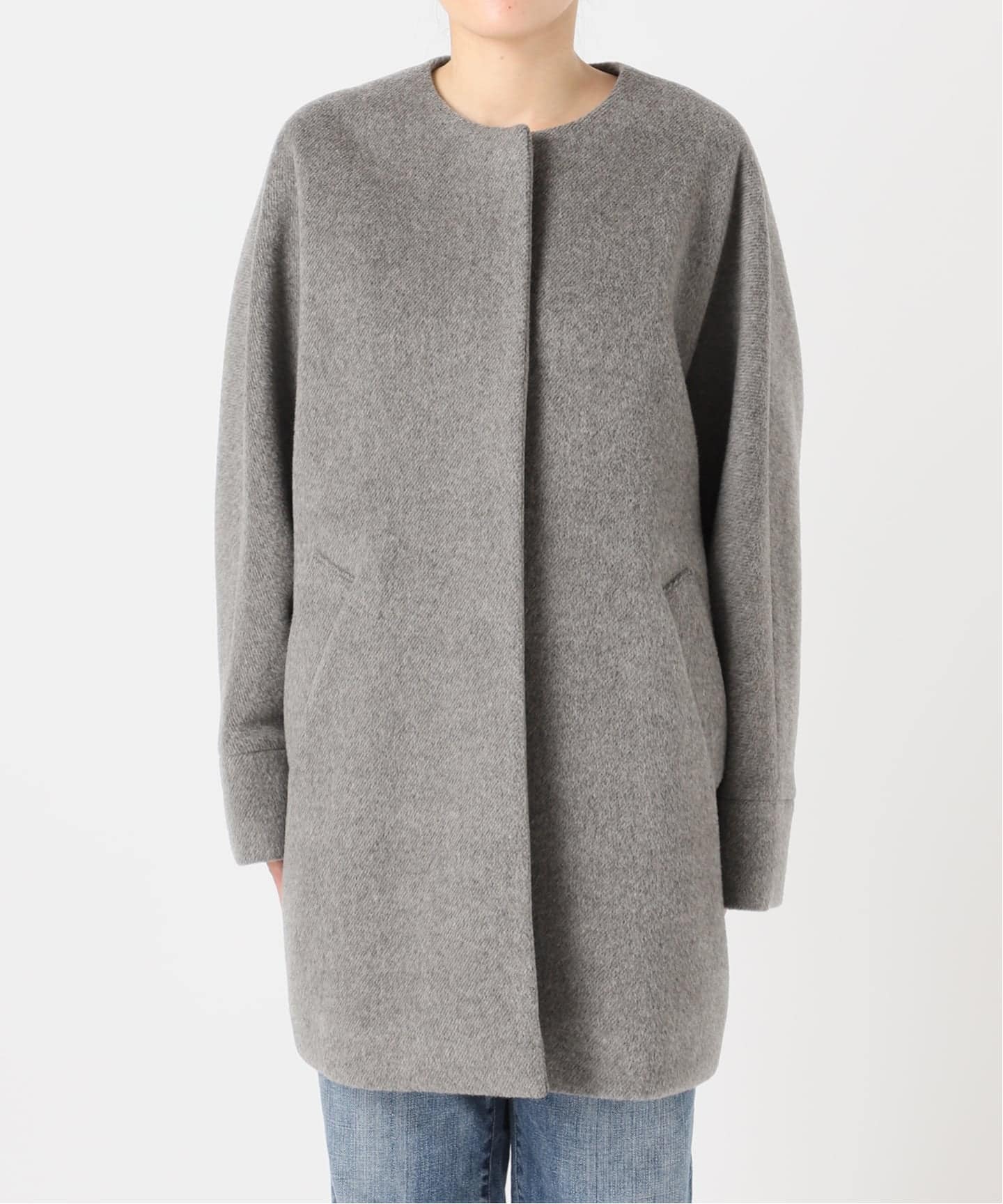 TICCA / ティッカ ノーカラーテントコート（ノーカラーコート）｜Spick