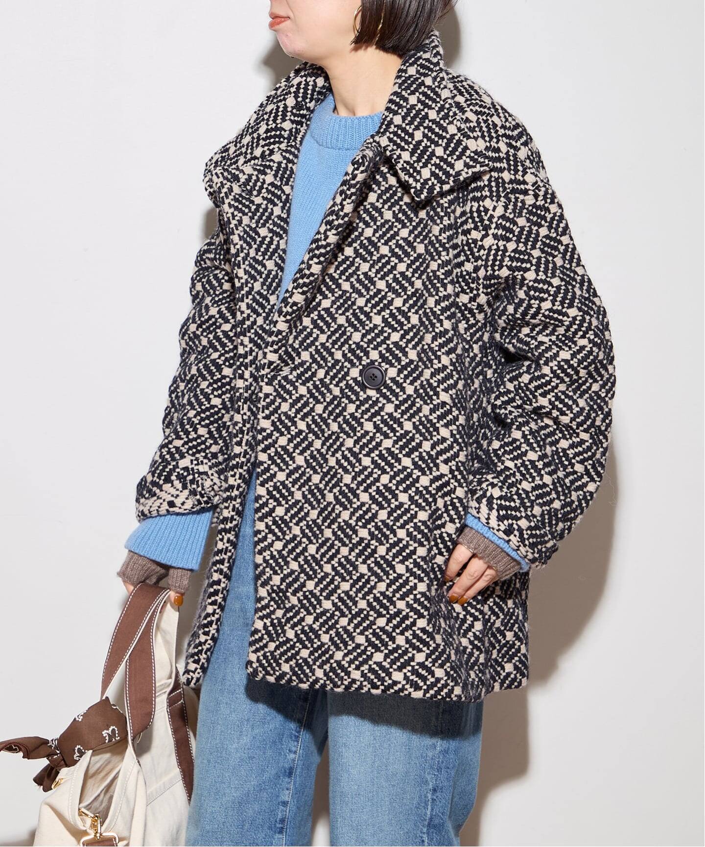 追加》別注【JOHN BRANIGAN/ジョンブラニガン】ショートスタンドコート