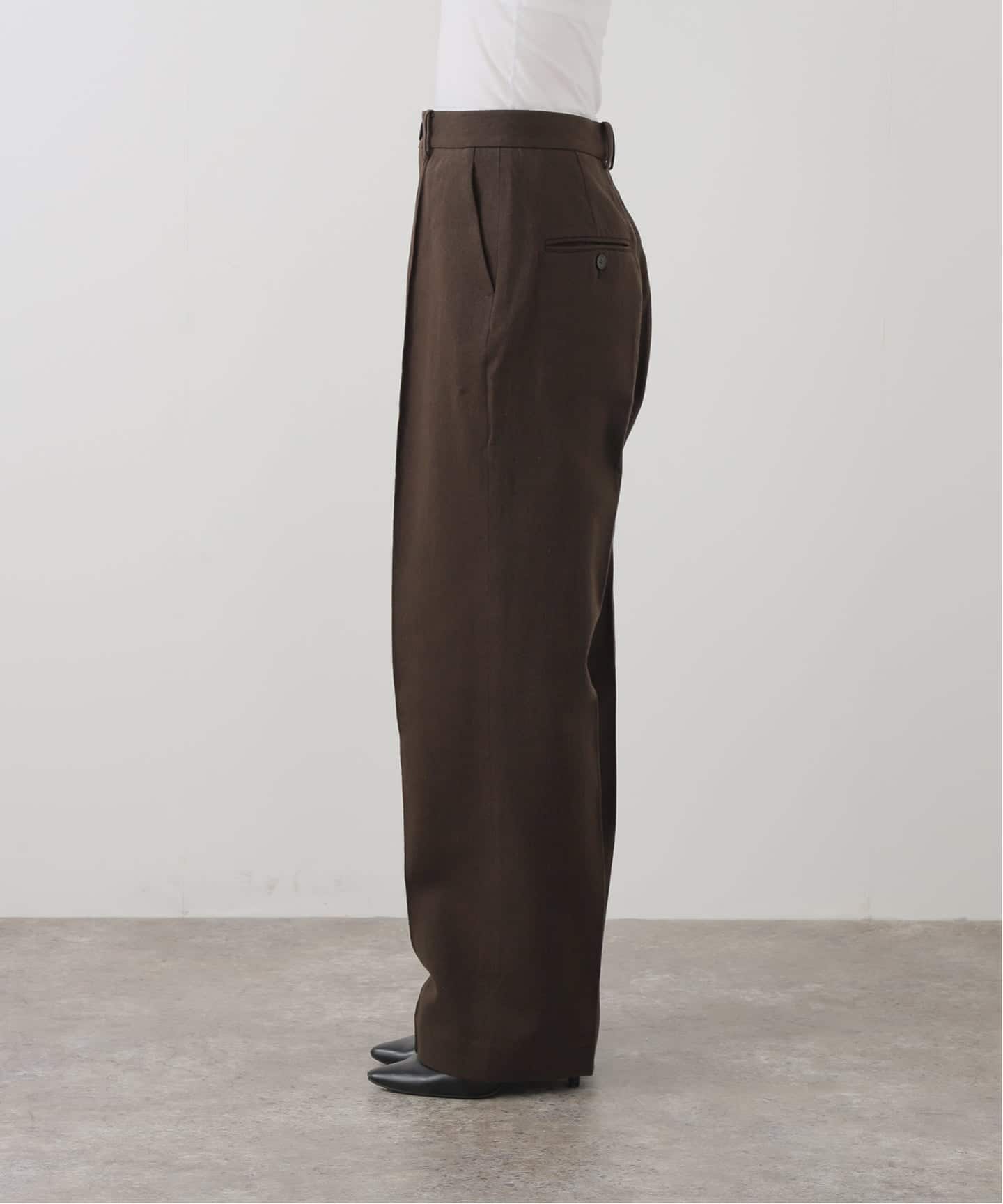 CELERI Cotton Linen パンツ（その他パンツ）｜Deuxieme Classe